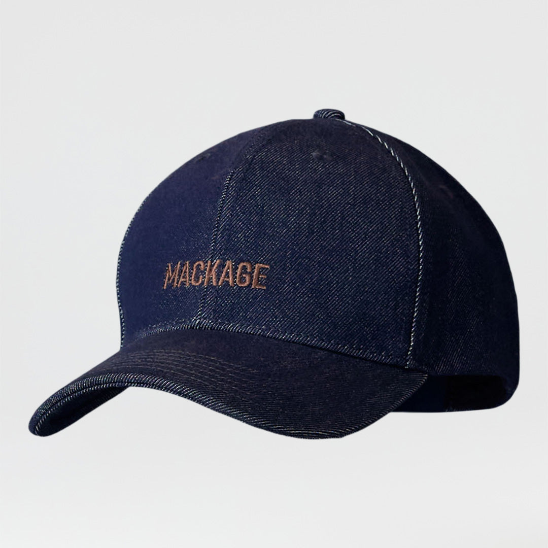 ANDERSON-DNM Denim Logo Baseball Cap | Mackage US display picture 1