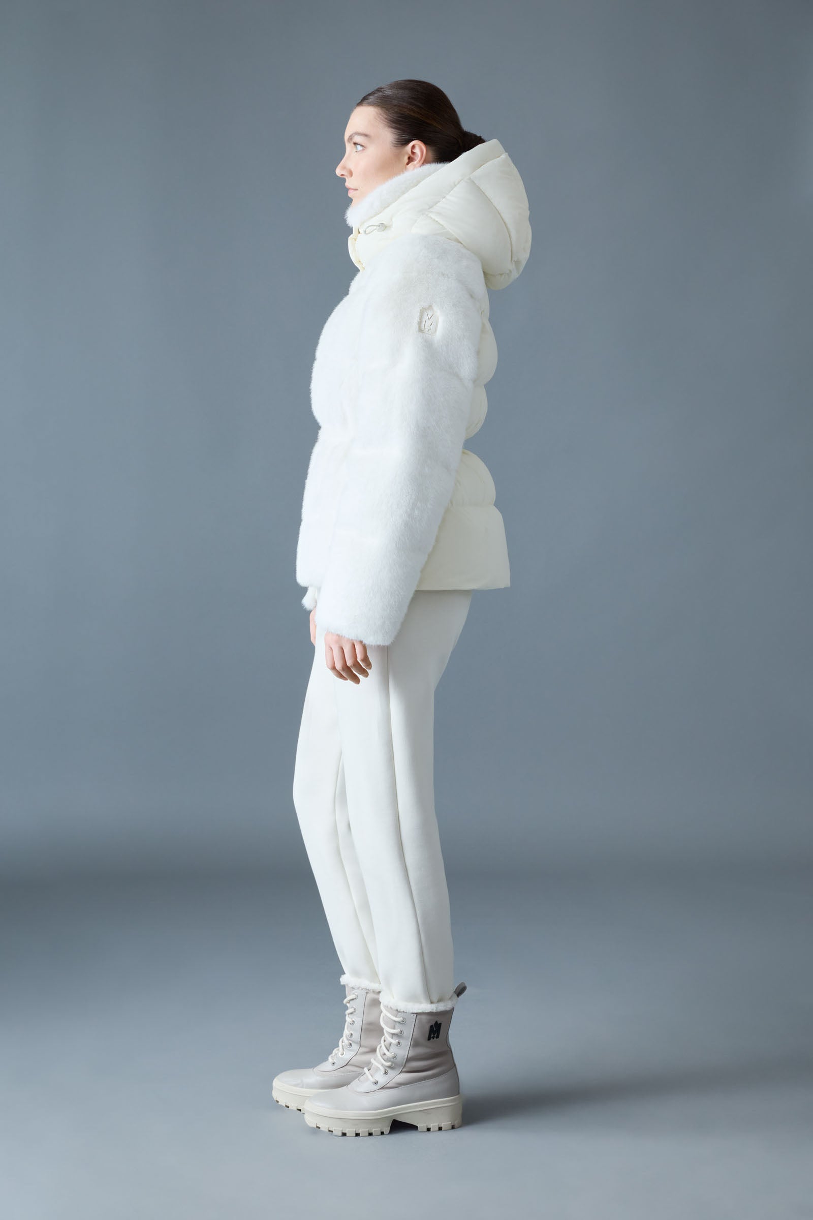 CASSIDY Quilted Down Jacket With Removable Hood for Women | Mackage US