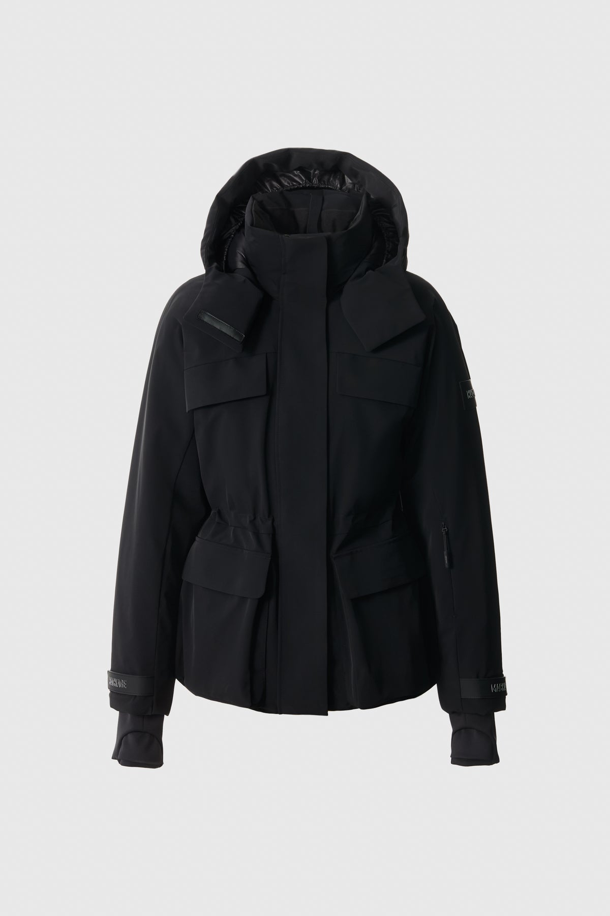 ICLYN-RZ Medium Down ski jacket - removable hood for Women 