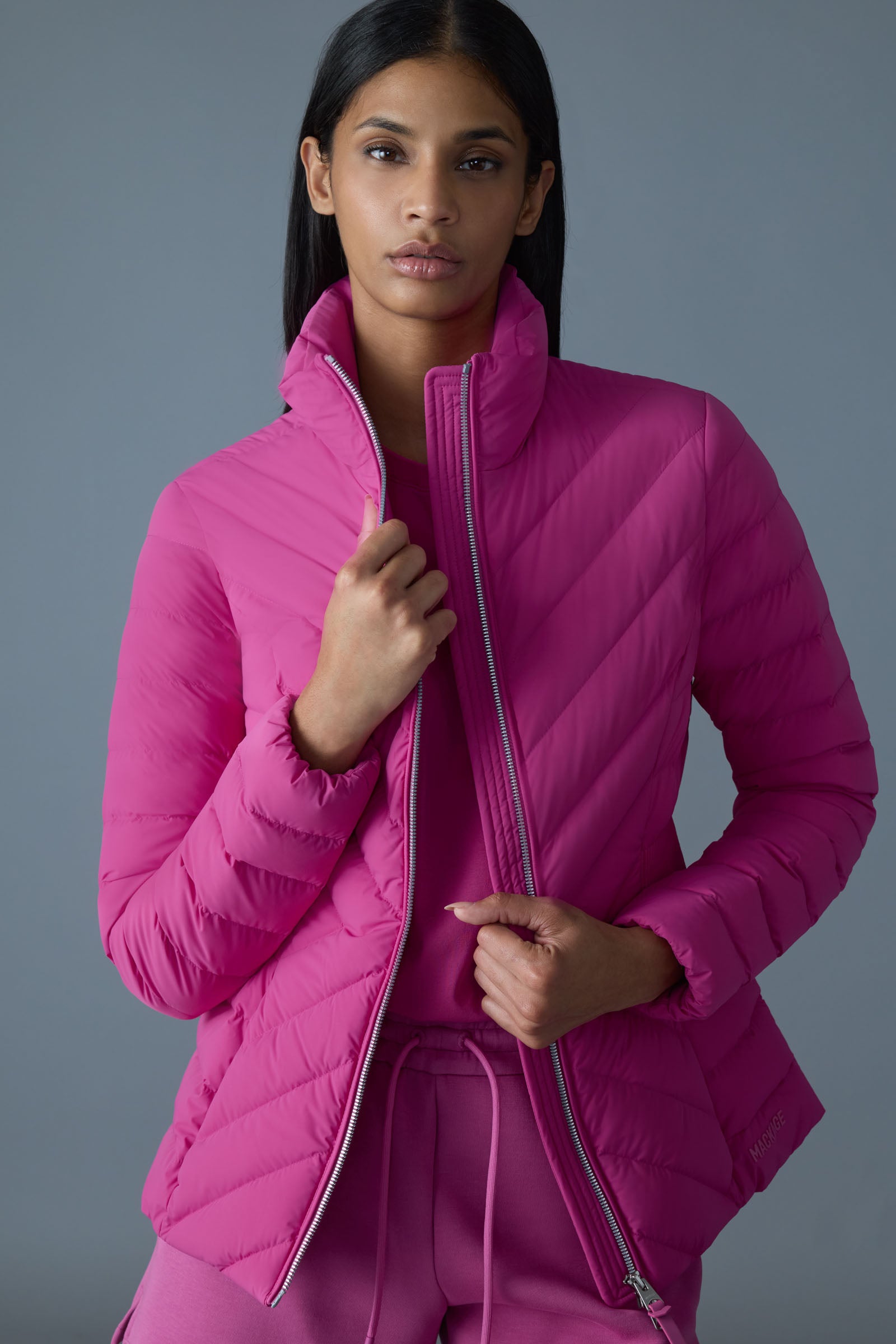IDALEE - Light Down Hooded Jacket for Women | Mackage® US