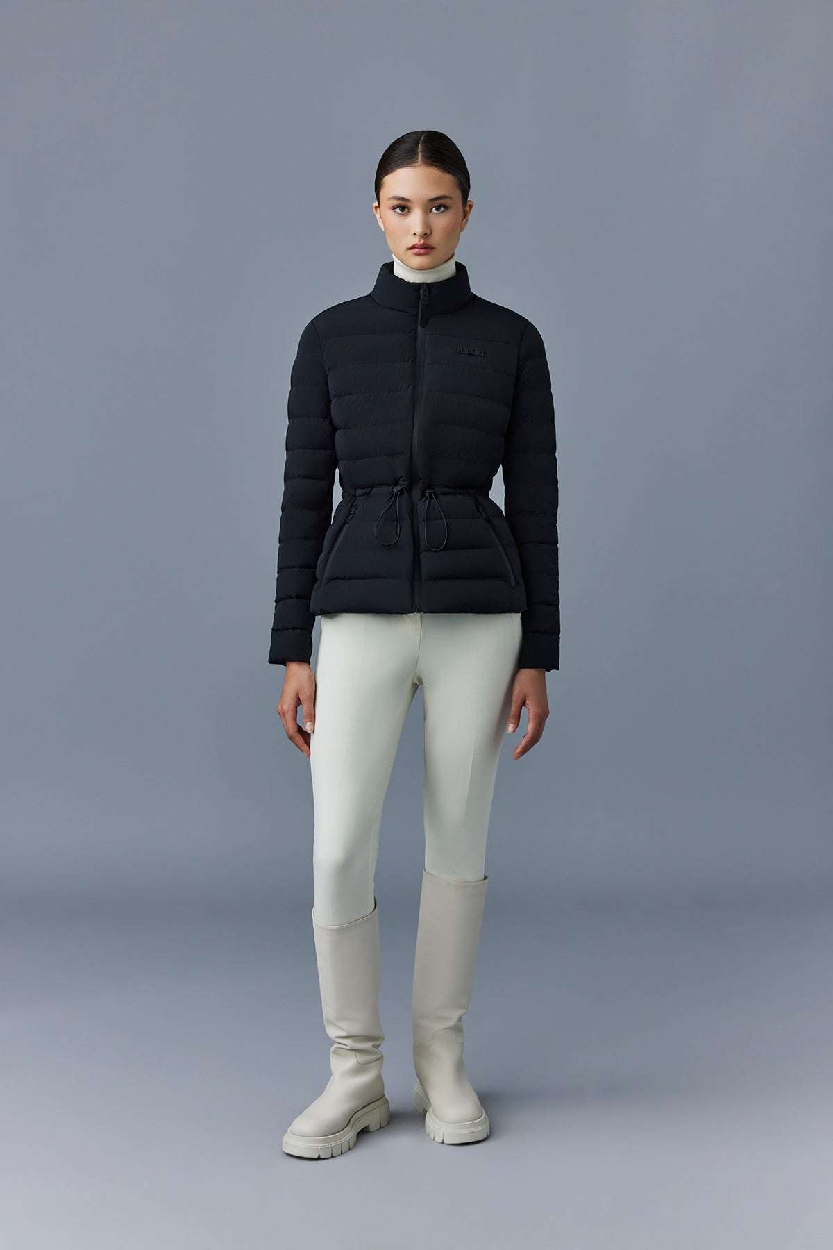 JACEY-CITY Light Down jacket with stand collar for Women | Mackage® US