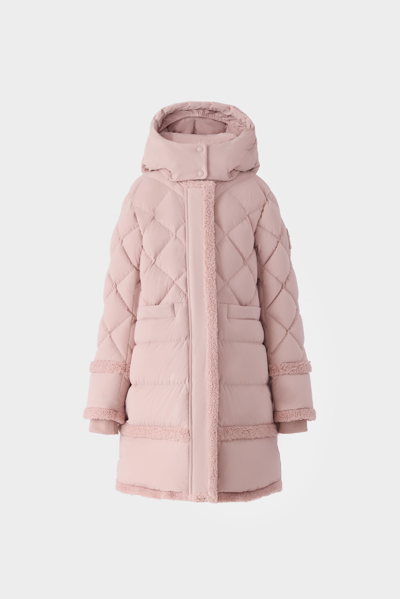 JAELA-TD Mixed Media Down Coat for Kids | Mackage US