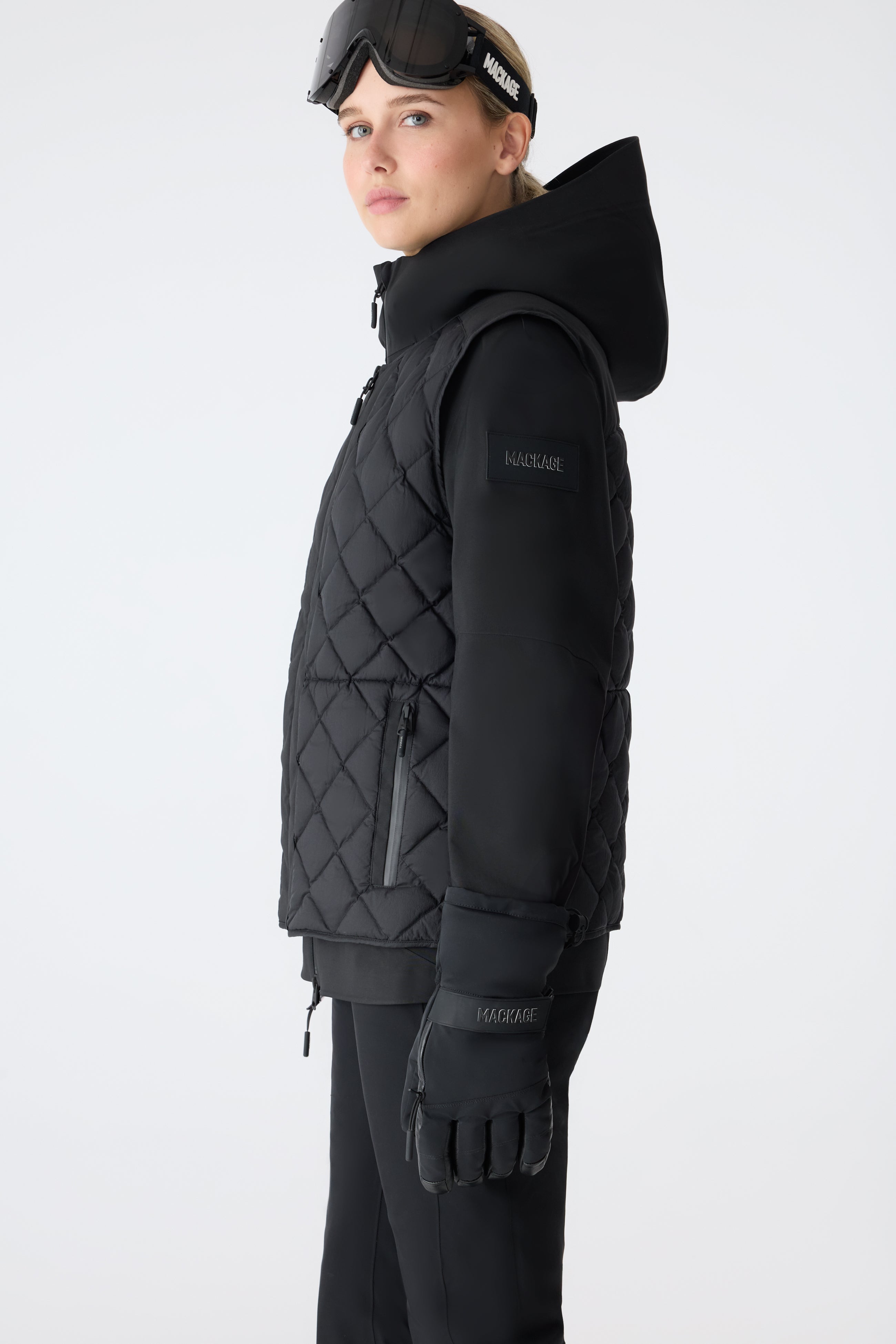 KATLA 3-in-1 Ski Jacket - removable Down Vest for Women | Mackage® US