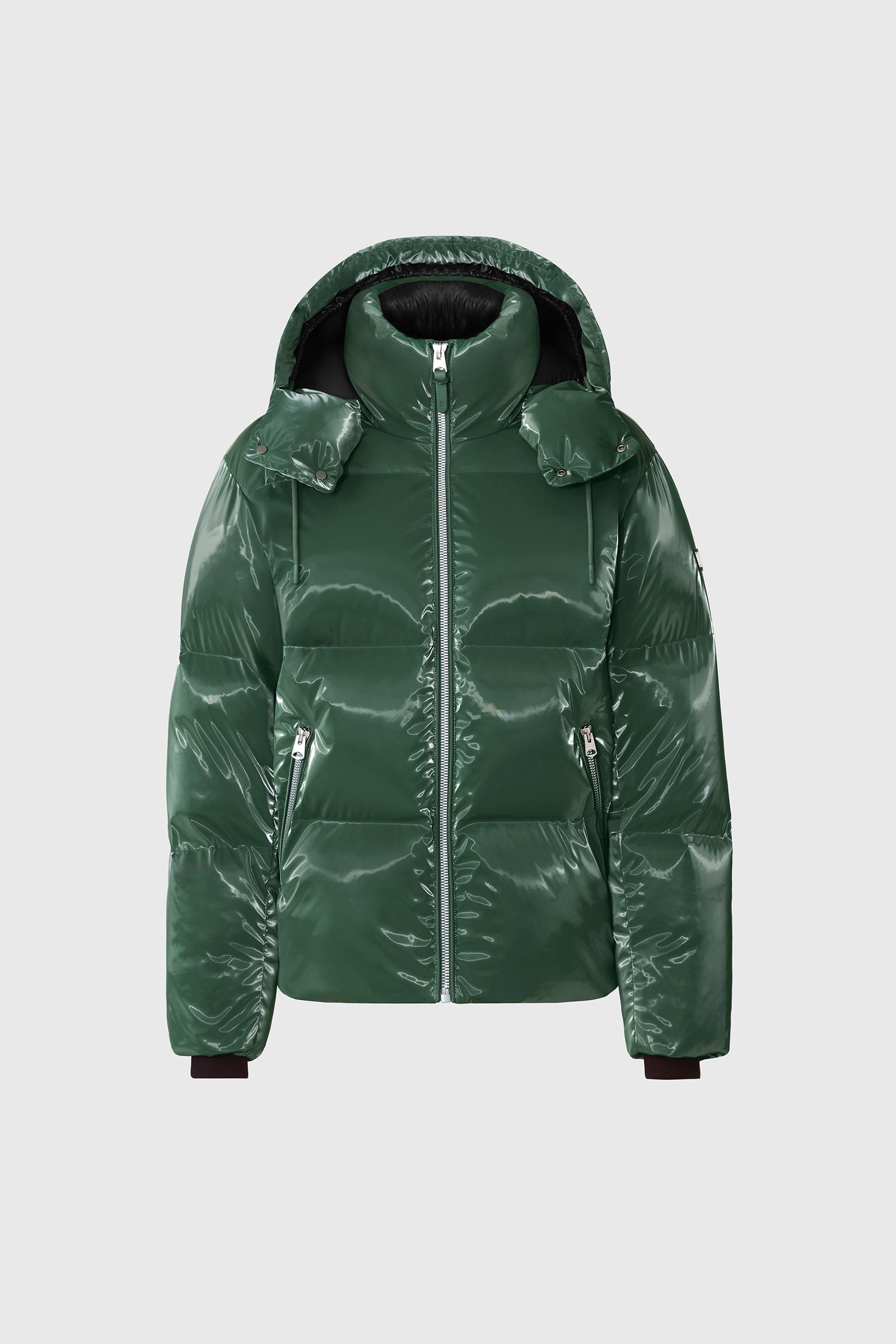 KENT-GLO High-Gloss Hooded Down Jacket for Men | Mackage® US