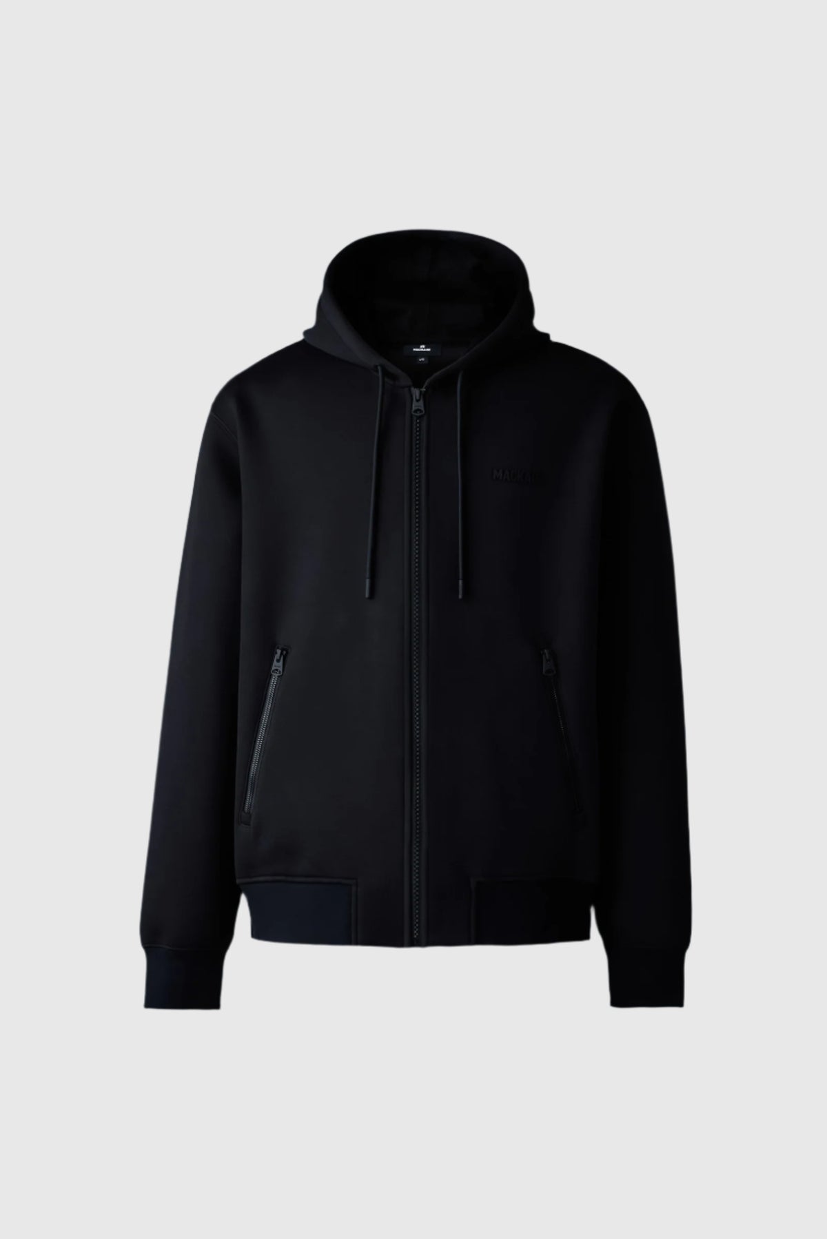 KRYSTOS double-face jersey zip-up hoodie for Men | Mackage® US