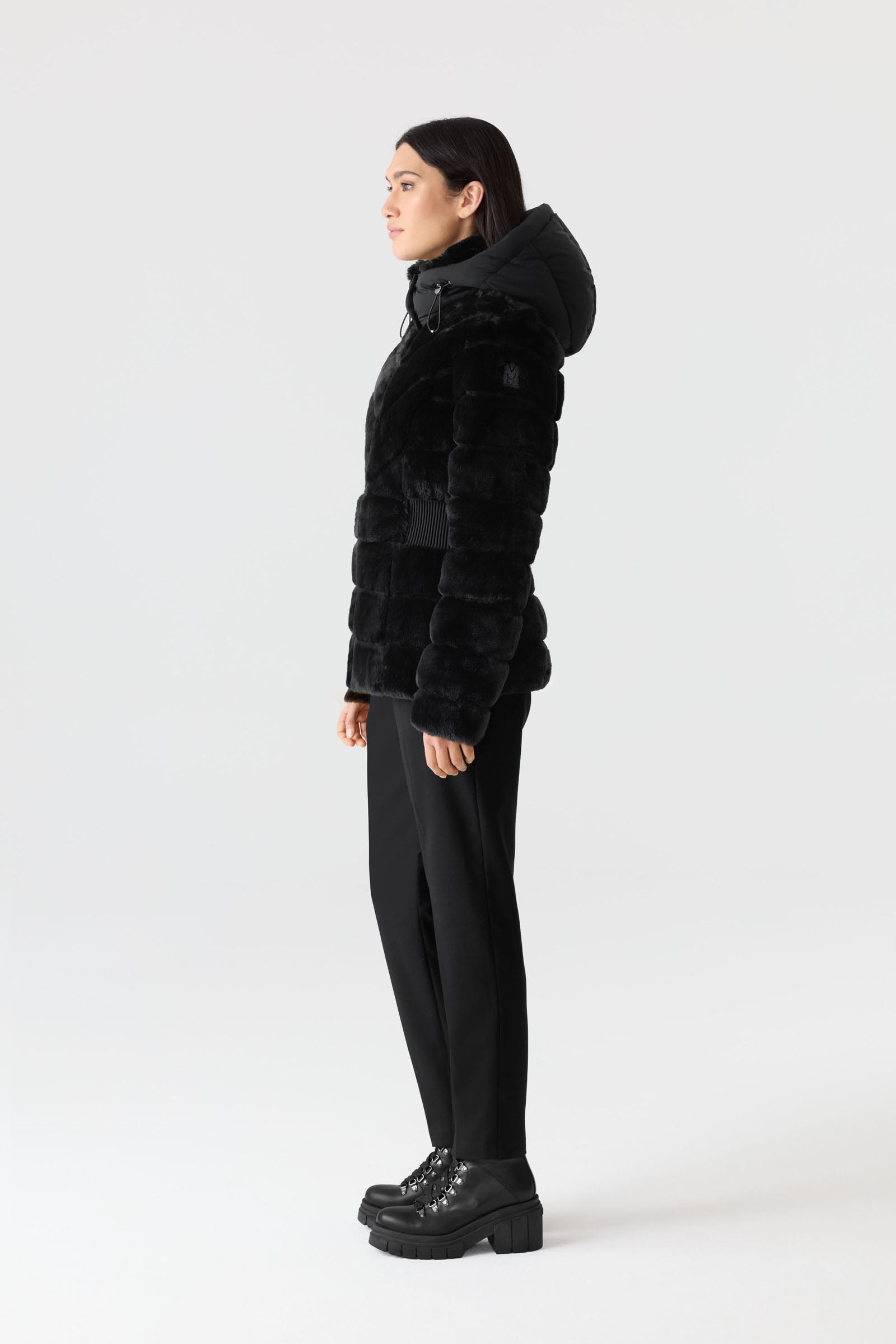MIRANDA Mixed Media Down Jacket for Women | Mackage® US