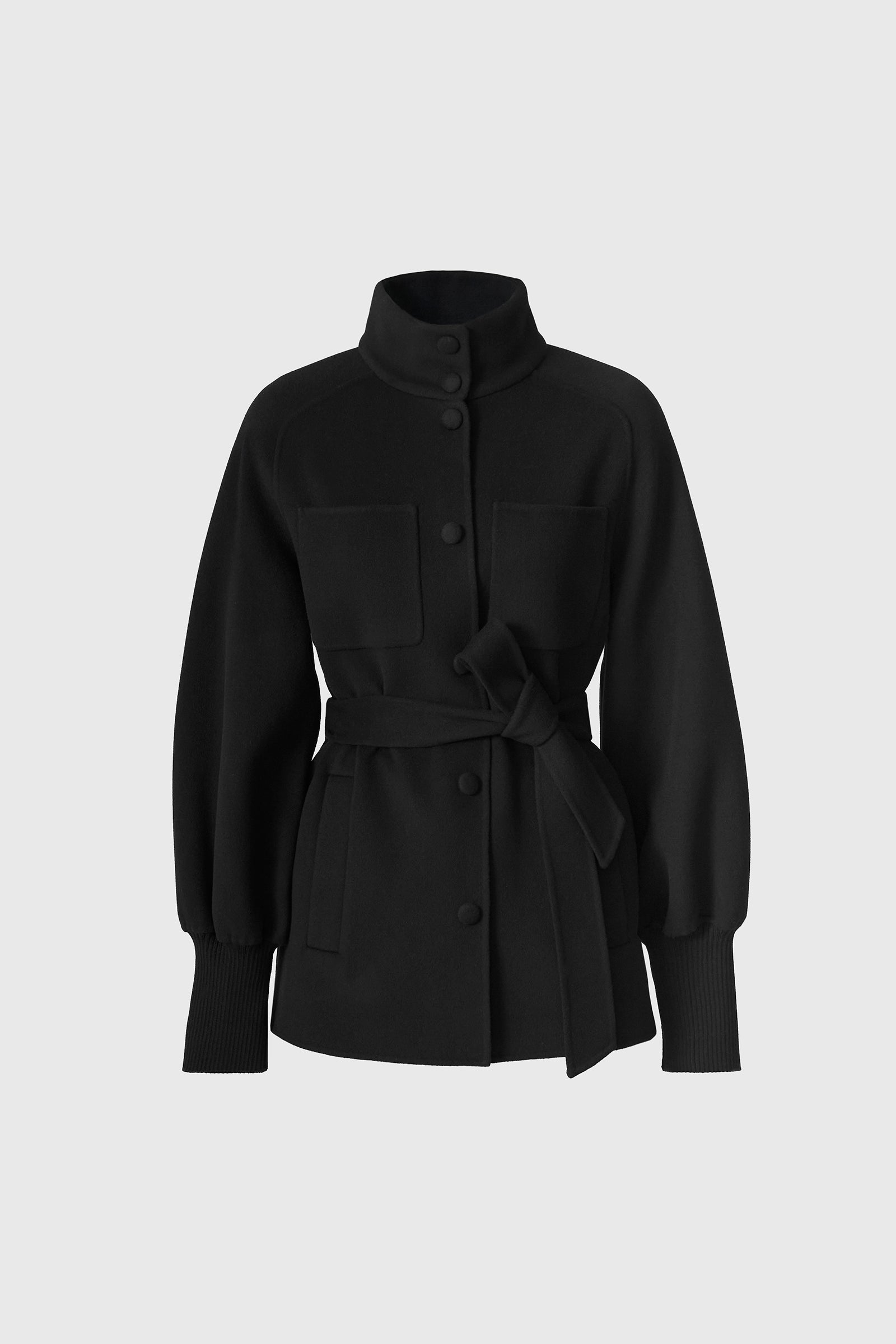 SHANIA Wool Belted Jacket for Women | Mackage® US