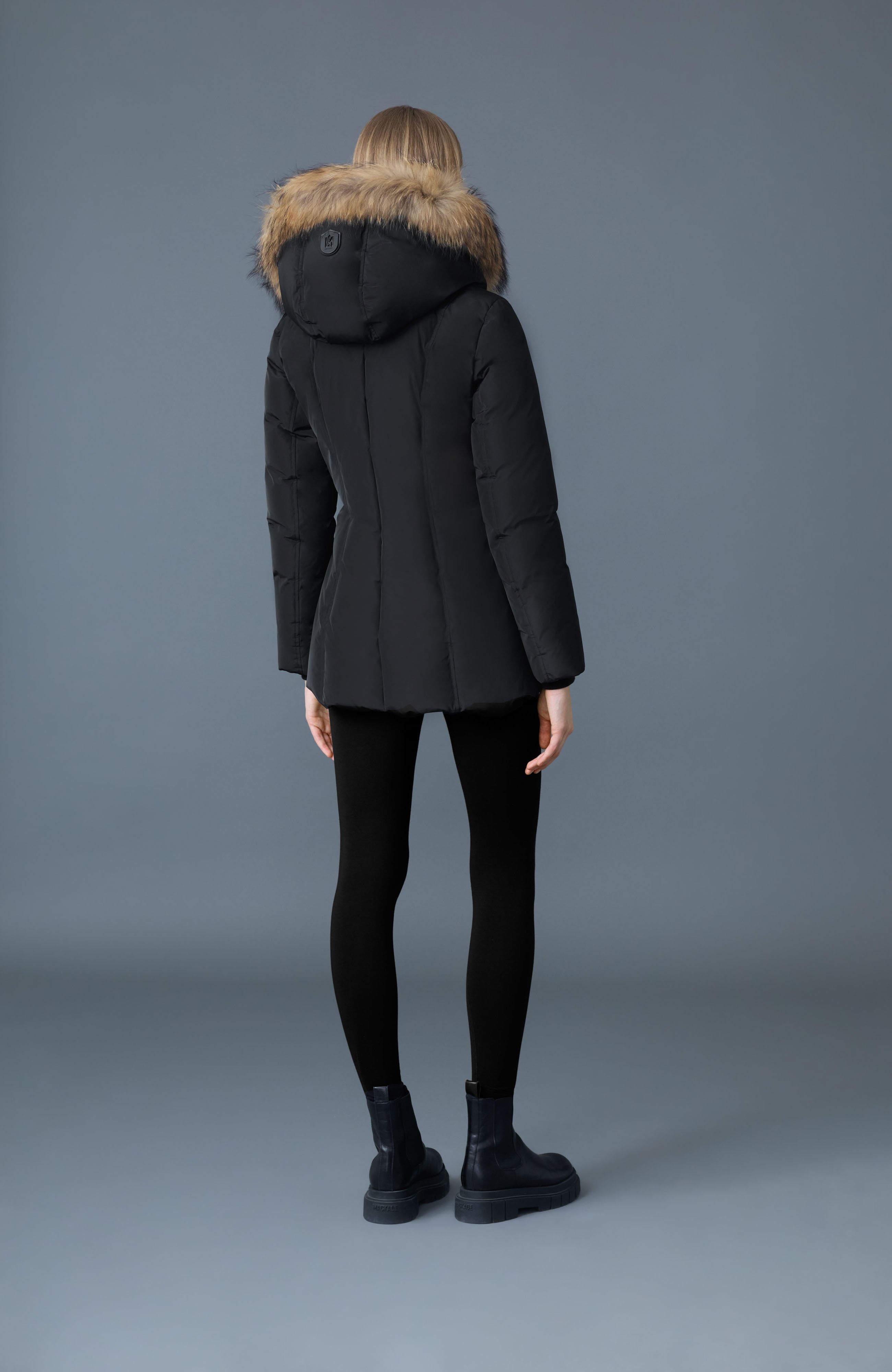 ADALI-F Down coat with fur for Women | Mackage® US
