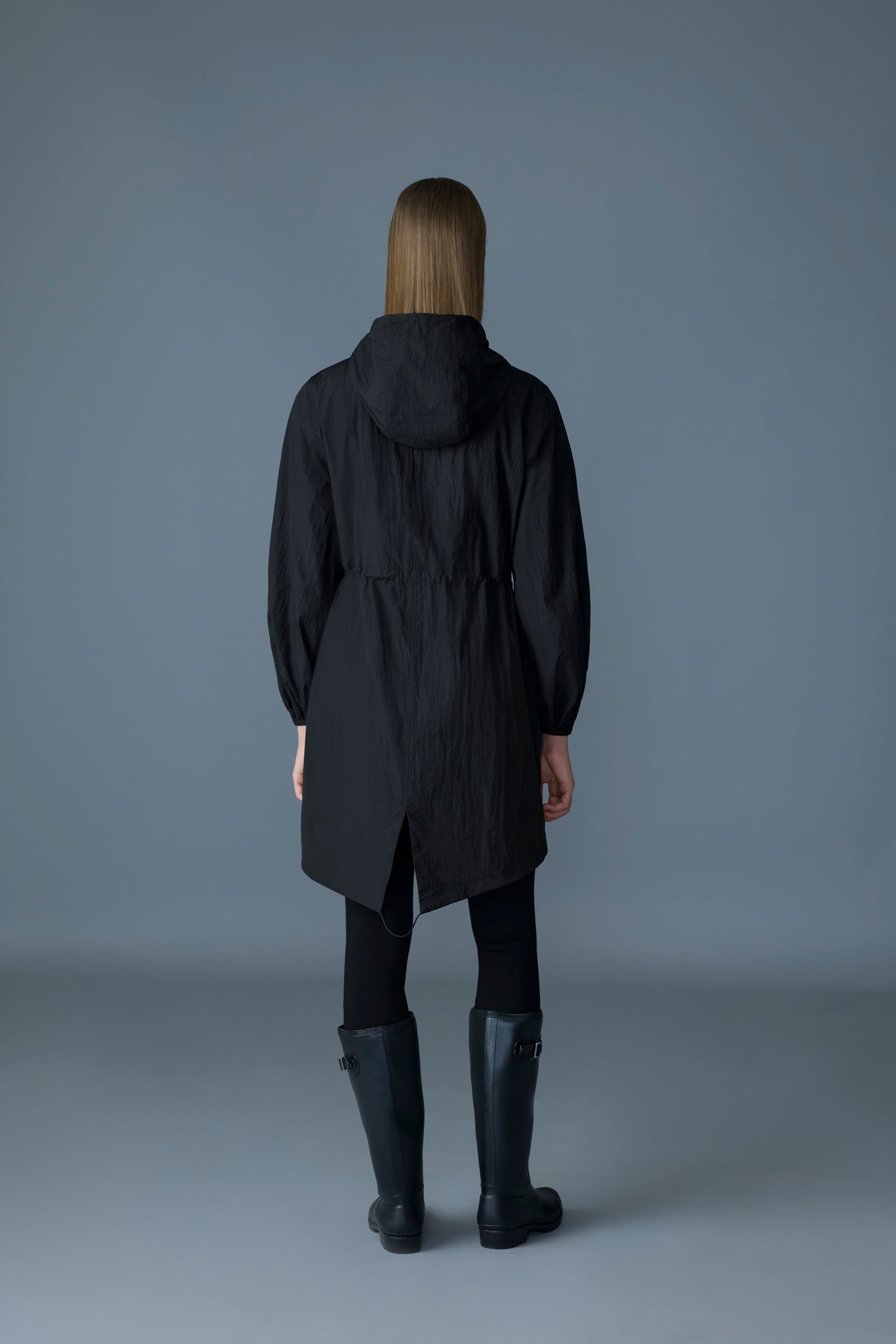 Alyster, Packable Long Rain Jacket | Mackage® US