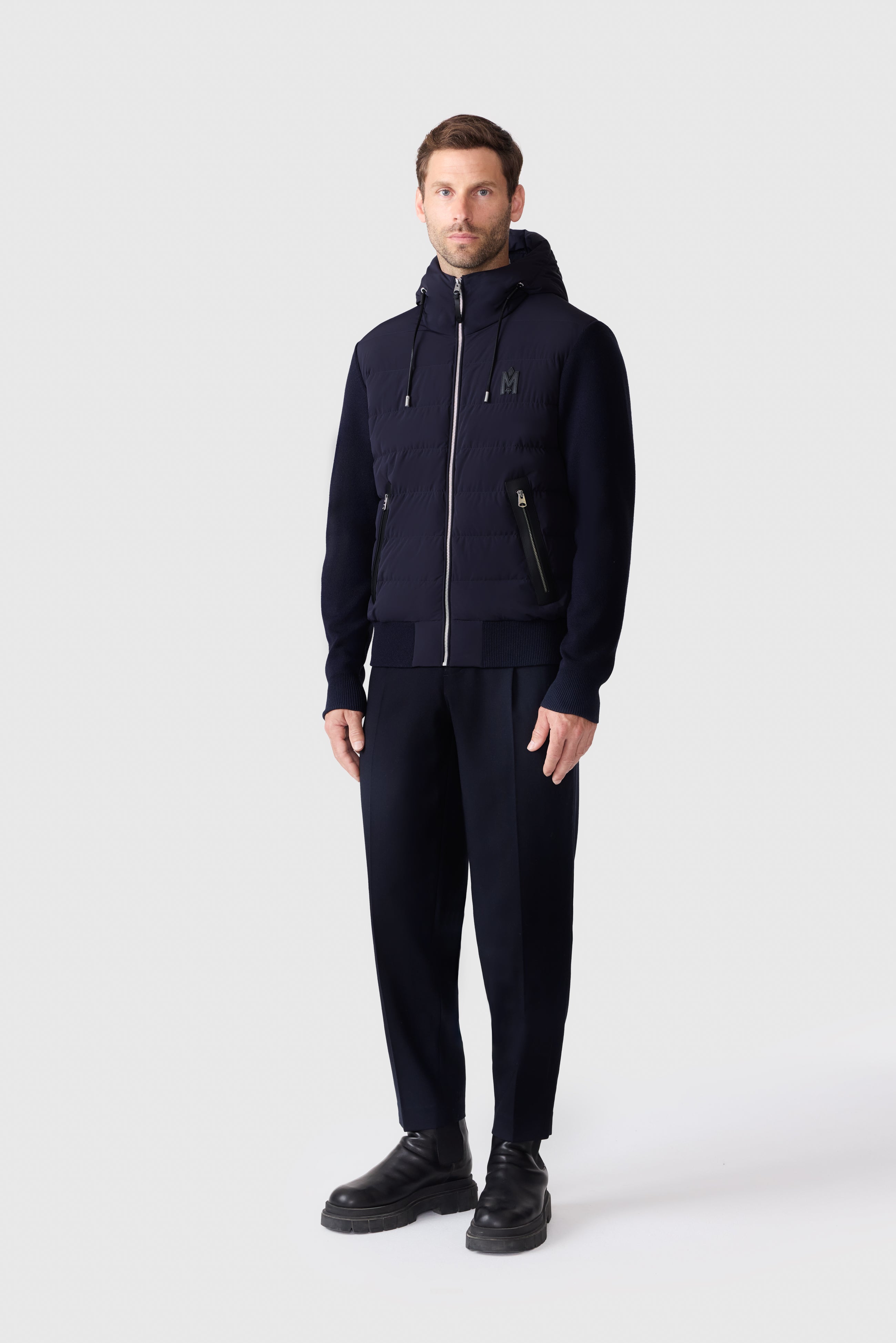 ANDREW-Z mixed-media light Down jacket for Men | Mackage® US