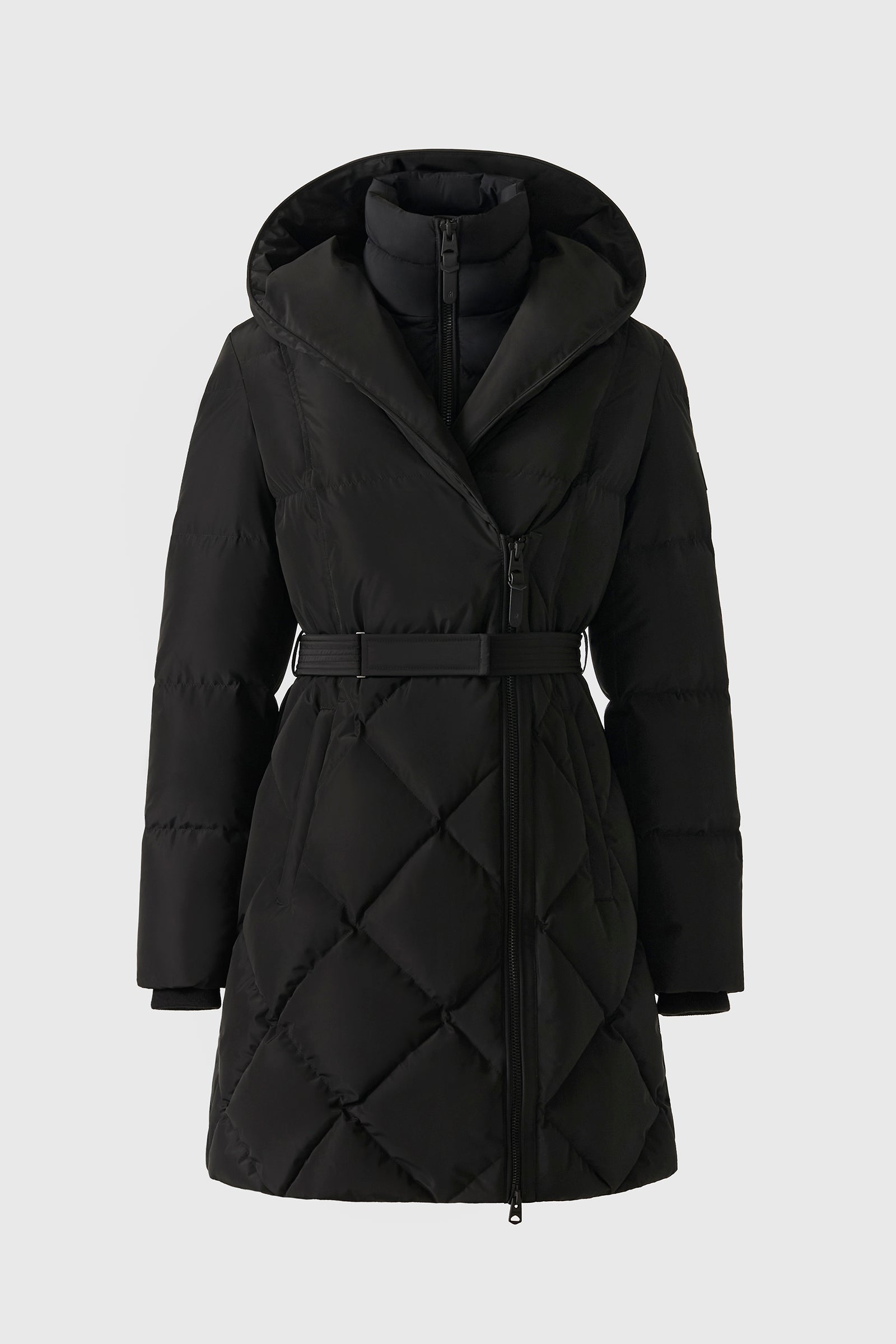 AYUMI 2-in-1 Long Down Coat with Bib for Women | Mackage US