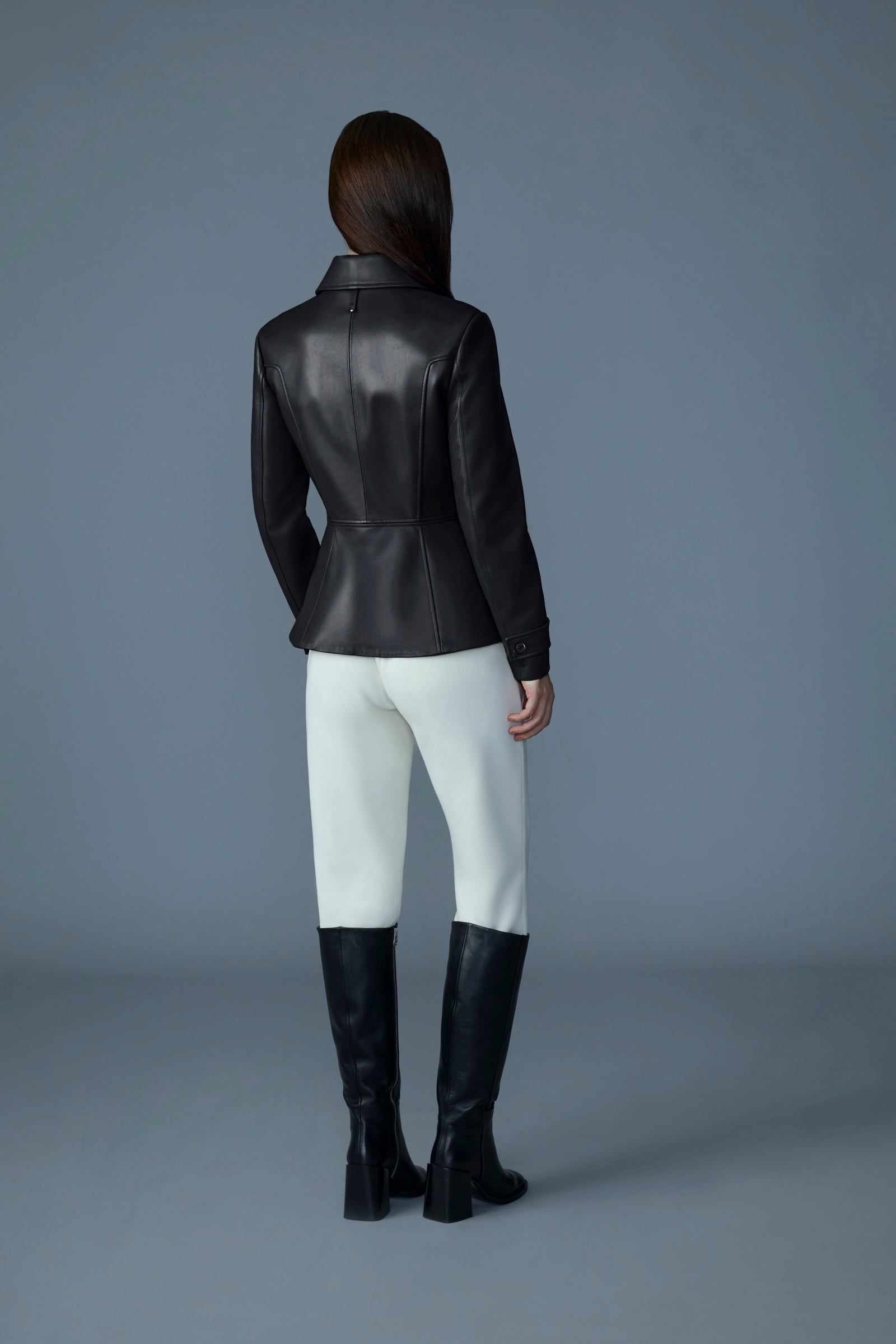 BARBARA - Fitted Leather Jacket | Mackage® US
