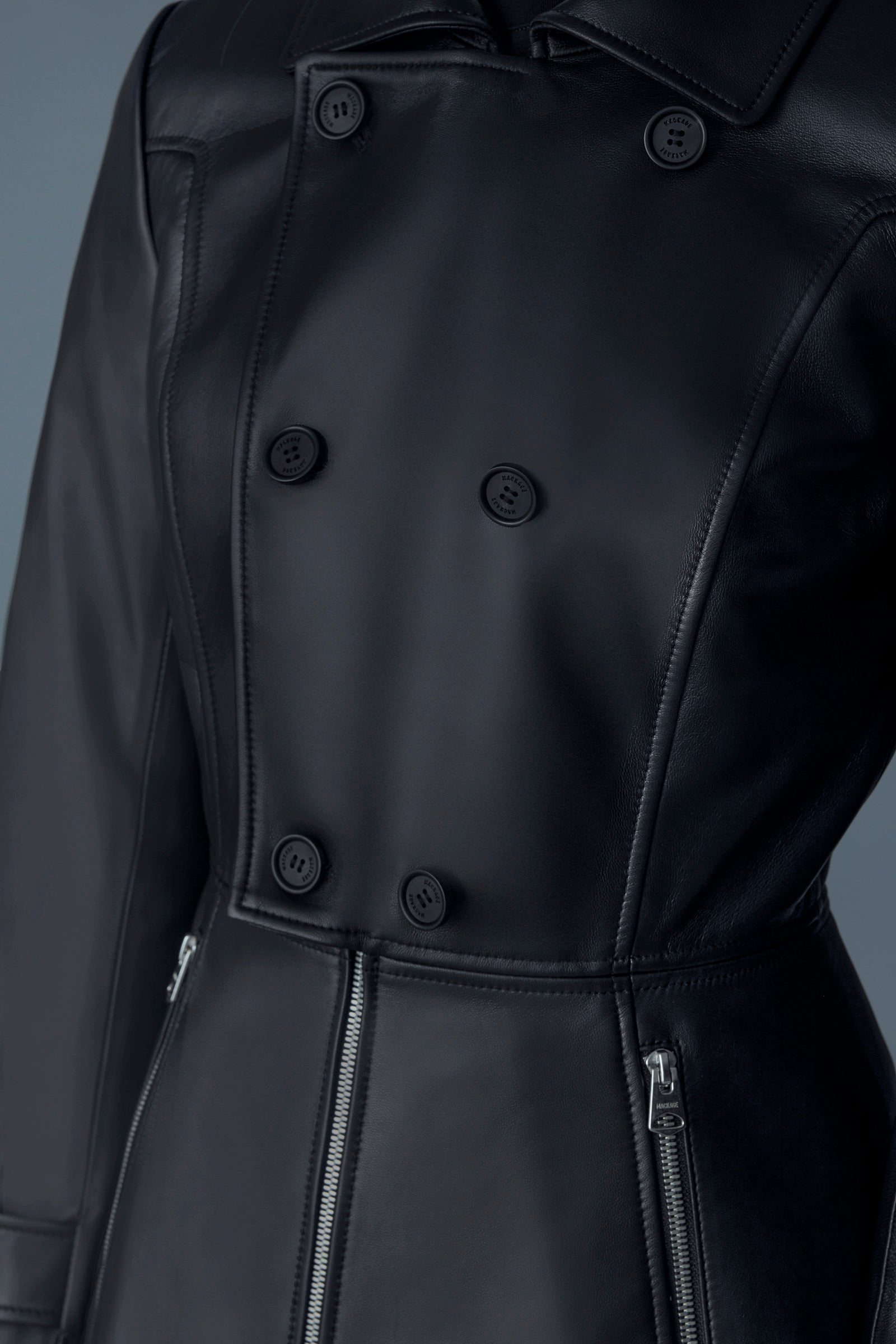 BARBARA - Fitted Leather Jacket | Mackage US BARBARA - Fitted Leather Jacket | Mackage US