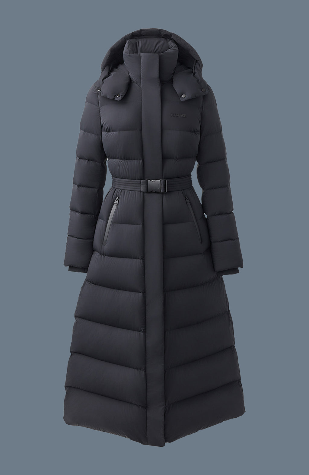 Calina, Stretch down maxi coat for ladies | Mackage® US