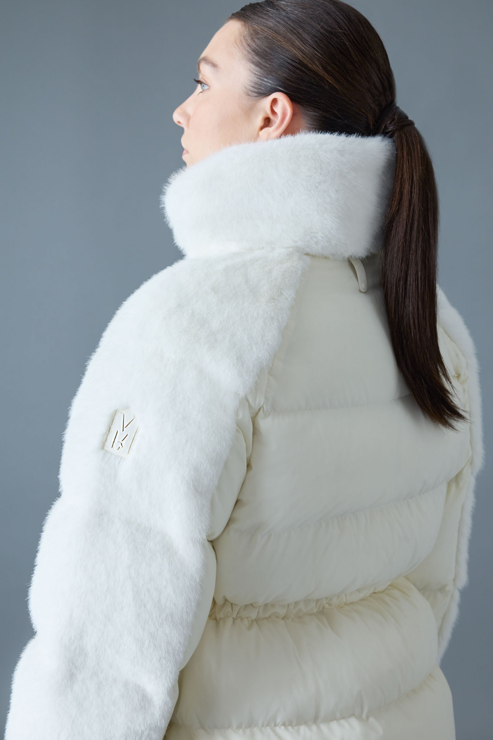 CASSIDY Quilted Down Jacket With Removable Hood for Women | Mackage US