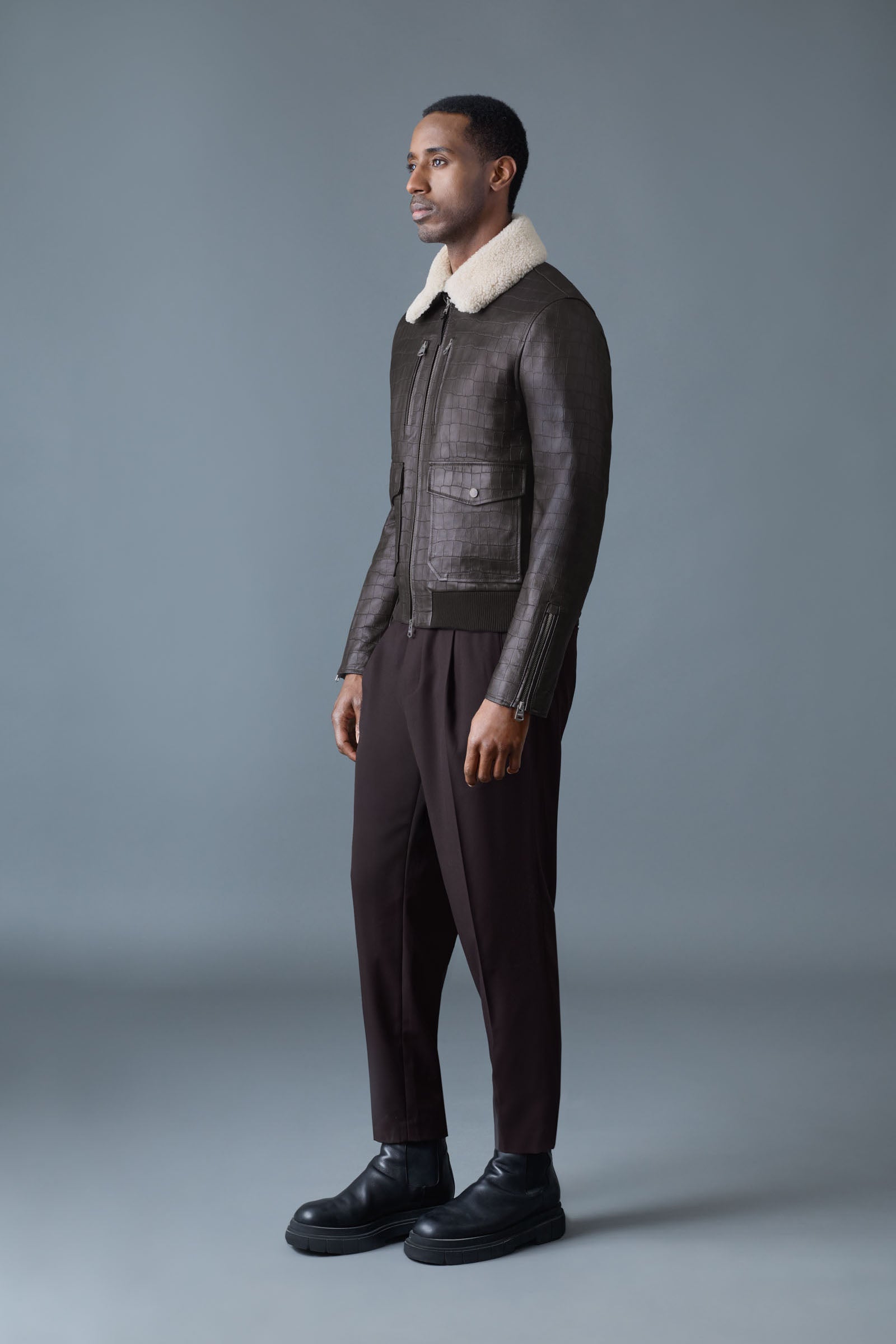 美品 CANALI カナーリ 羊レザー ヌバックコート イタリア製 メンズ M 美品 CANALI カナーリ 羊レザー ヌバックコート イタリア製 メンズ M