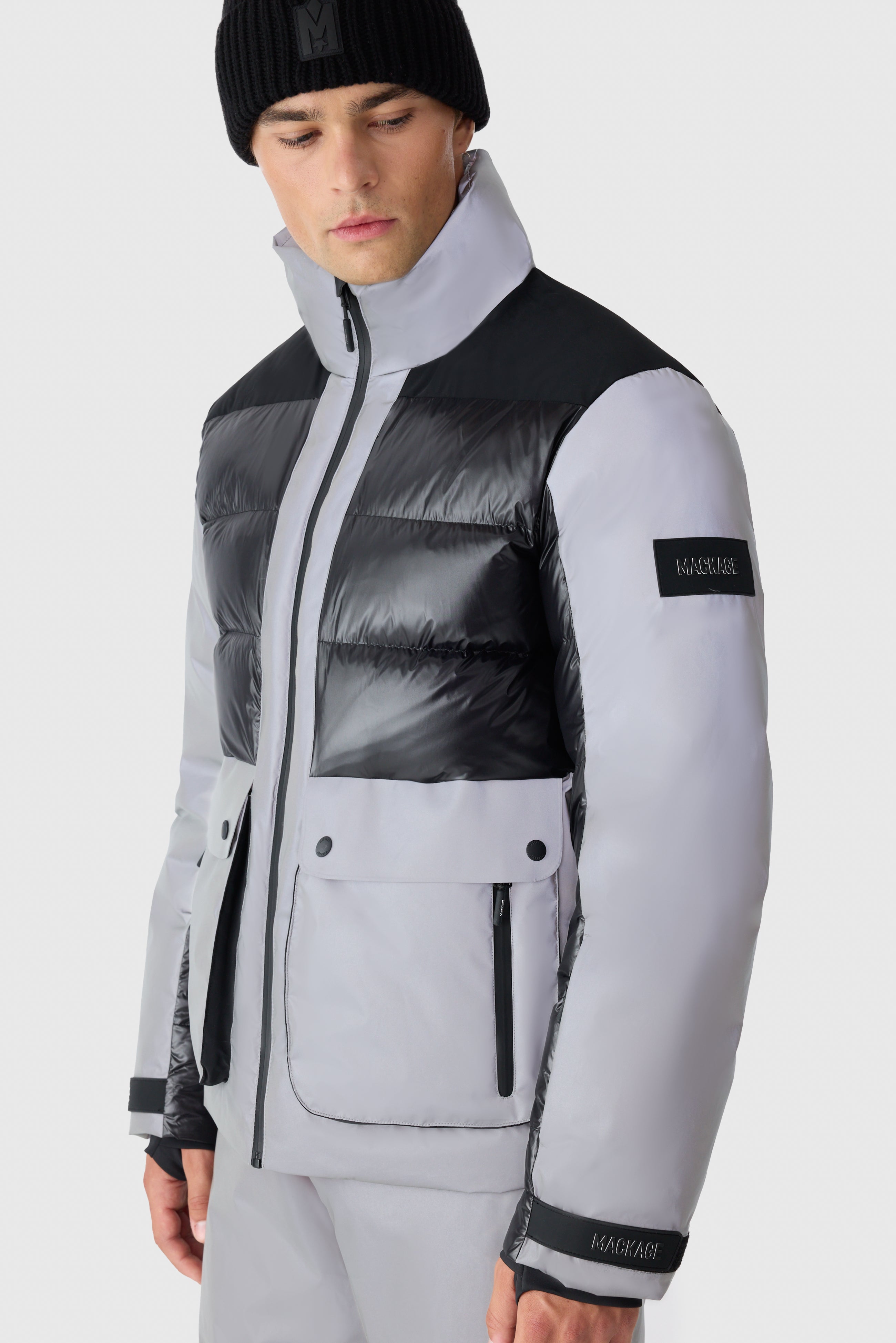 CODY-RF Reflective Down Ski jacket with Hood for Men | Mackage® US
