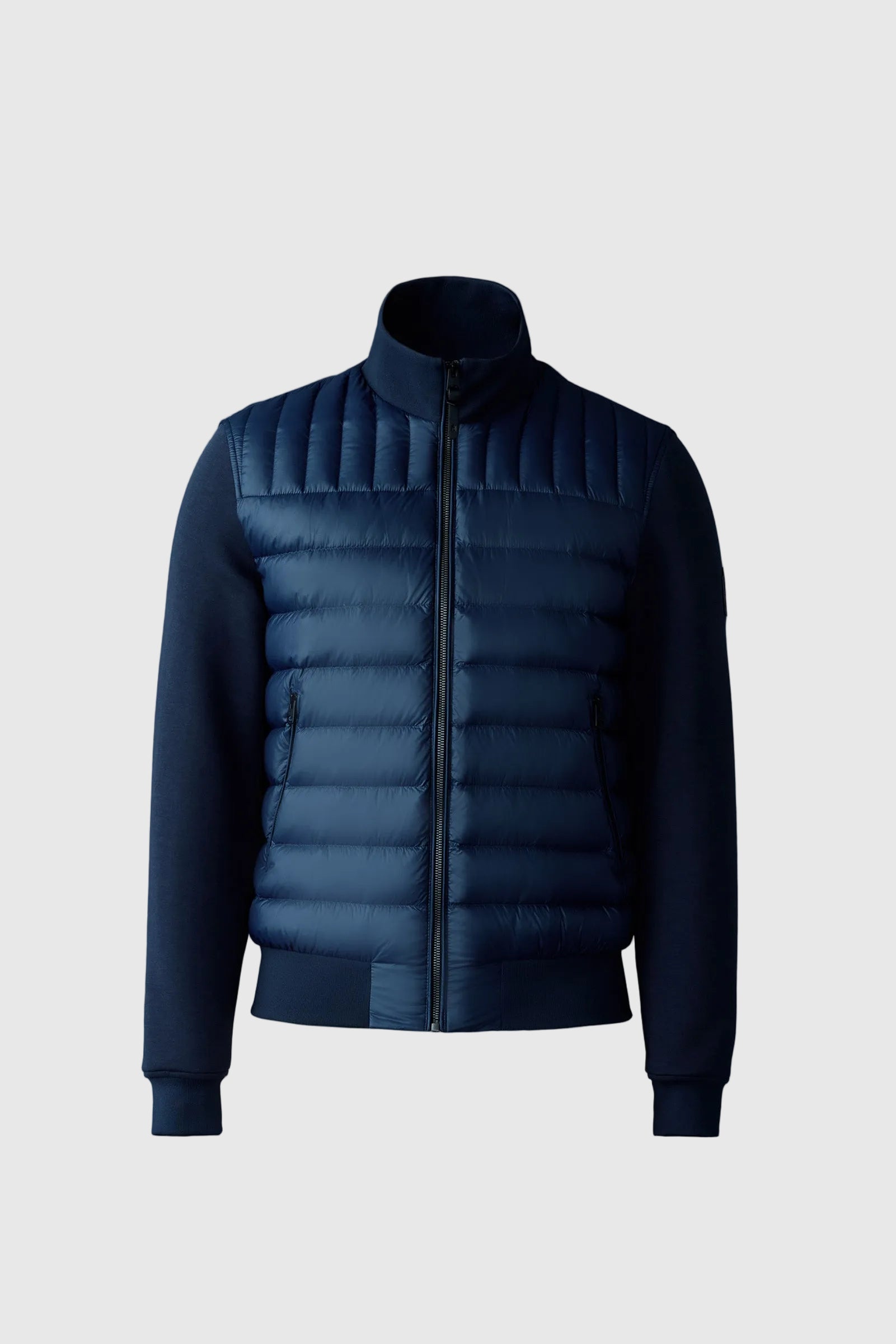 COLLIN-R Nano Down mixed media bomber jacket | Mackage® US