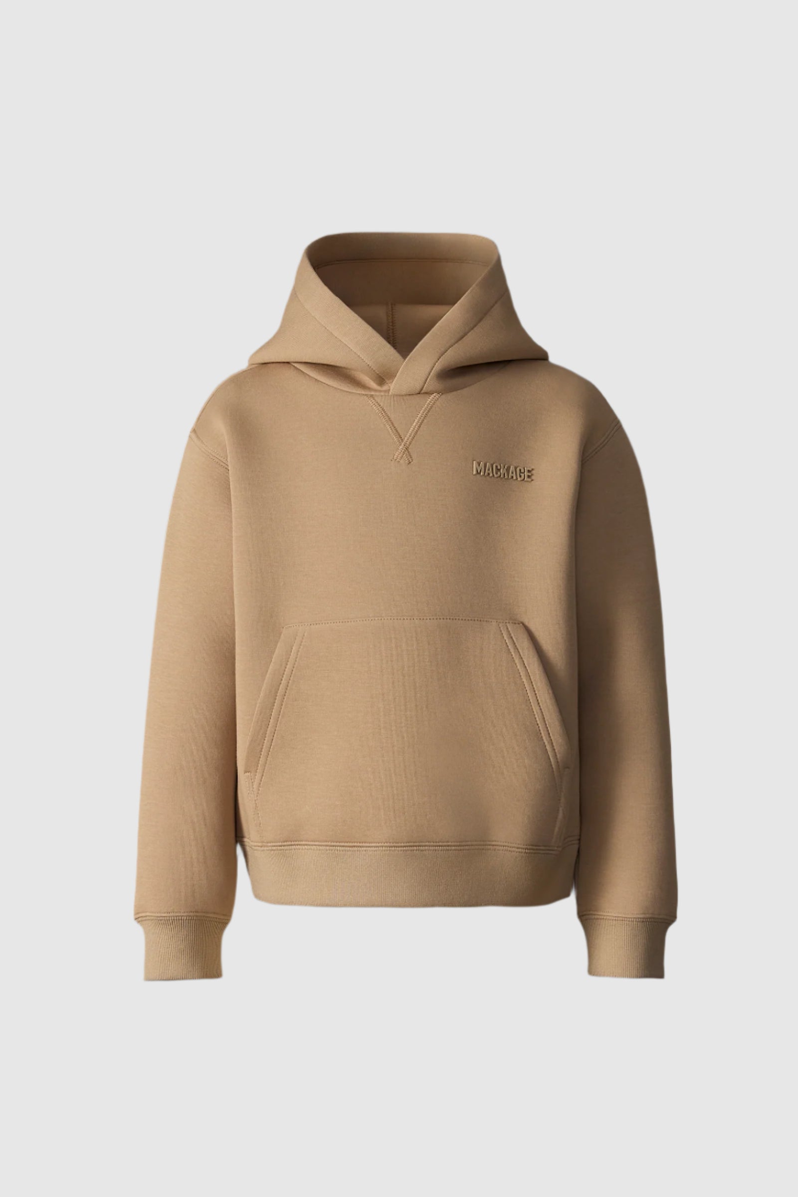 ゲ*す様 MACKAGE ベージュ フード付き パーカー 定価59,400円 DRU-TR - Double-Face Jersey Hoodie | Mackage® US