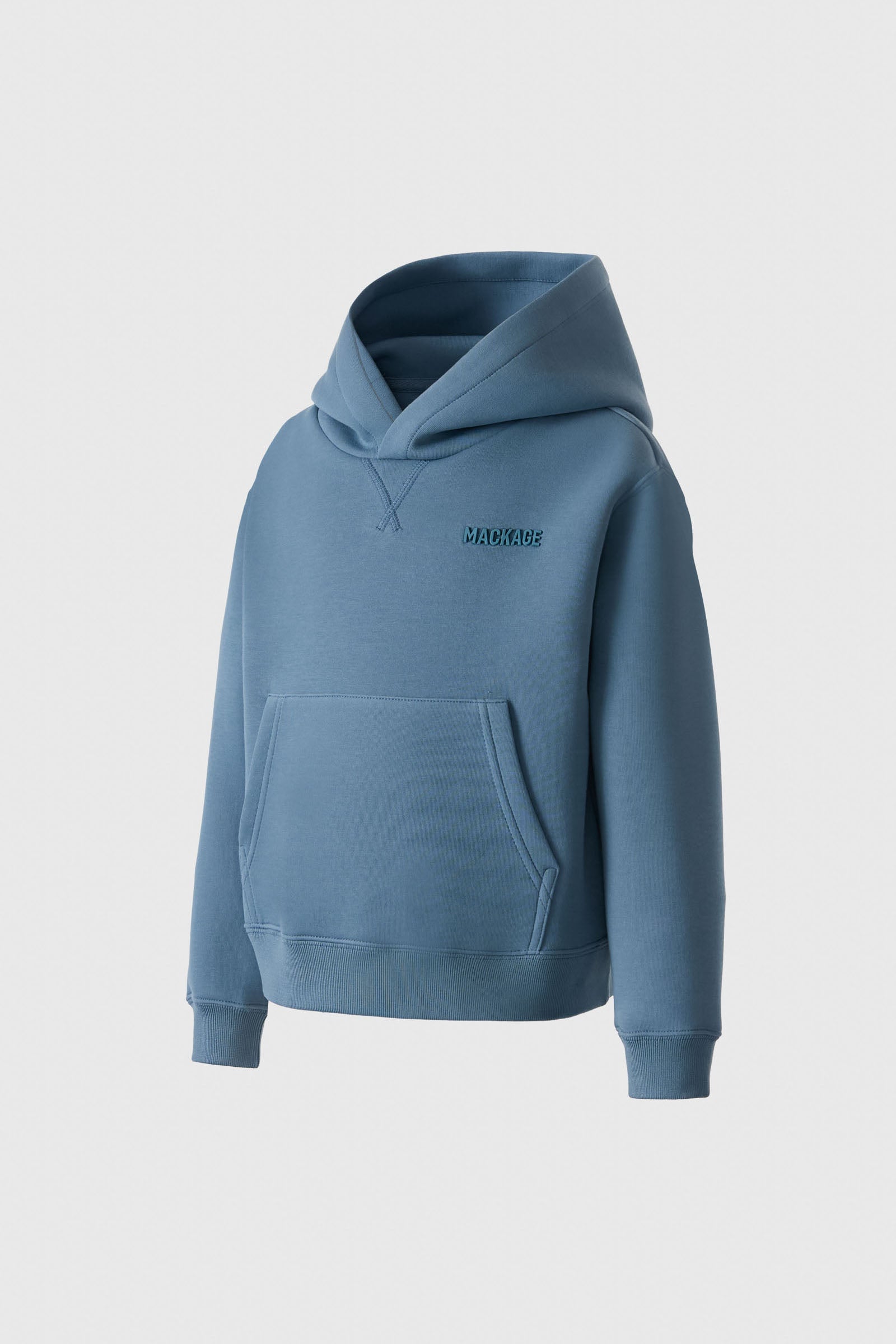 マメクロゴウチ Double Face Jersey Pullover Dru-TR, Double-Face Jersey Hoodie | Mackage® US