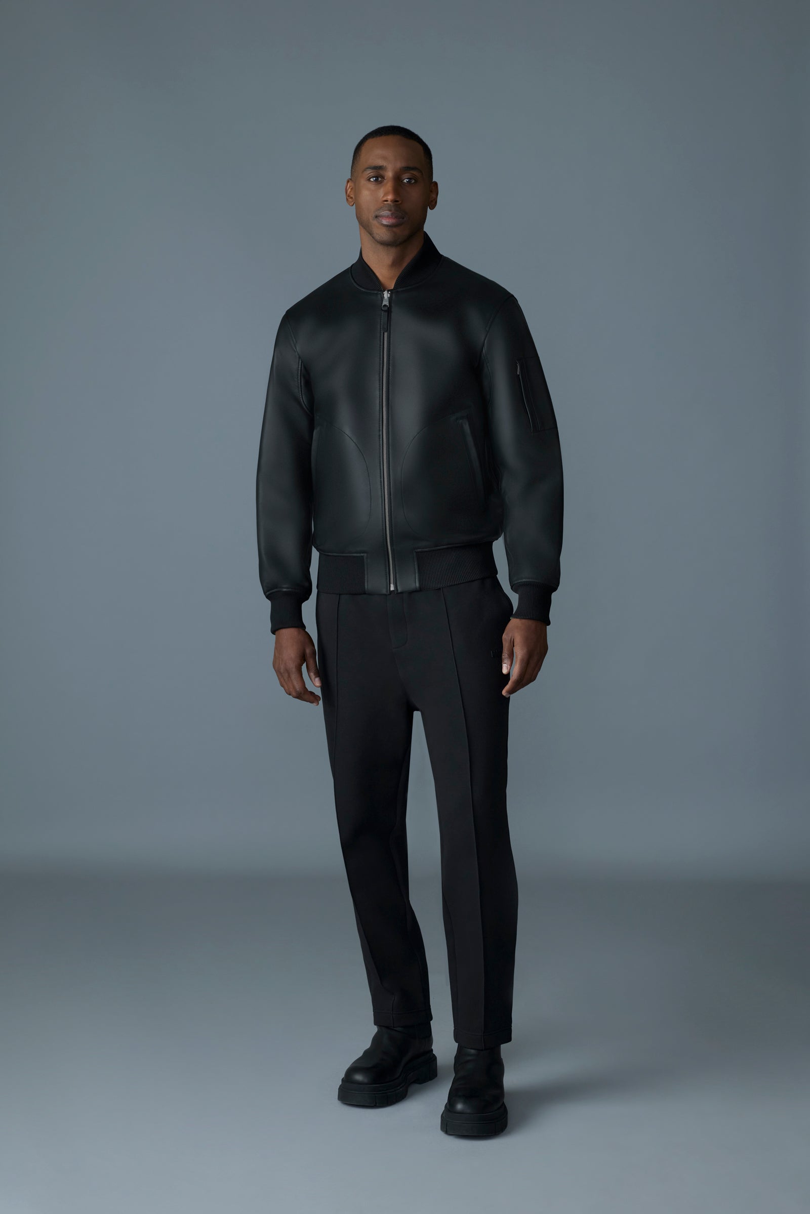 Easton-SA, 2-In-1 Reversible Leather Bomber Jacket | Mackage® US