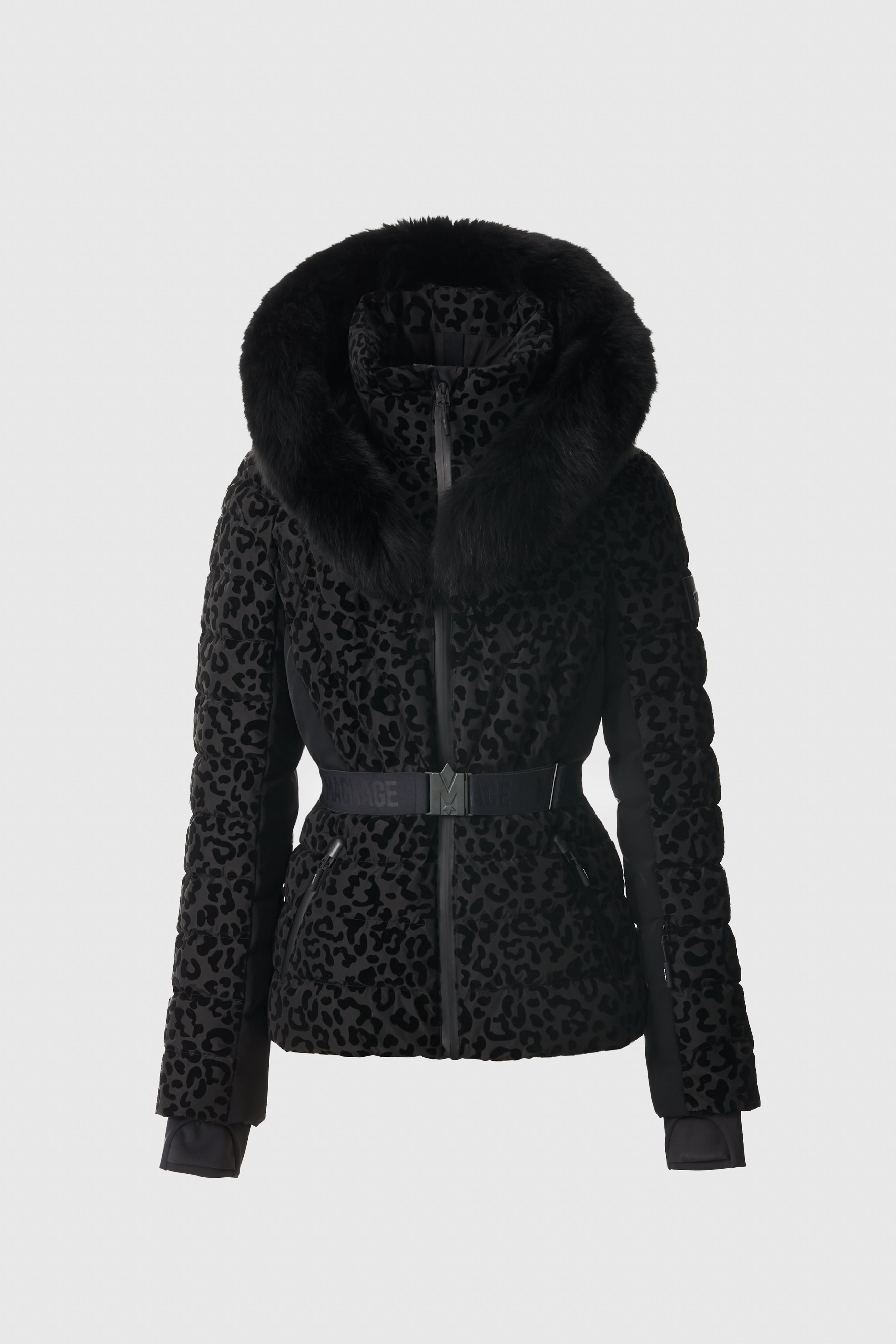 ELITA-BXFLP Down Ski Jacket With Flocked Shell for Women | Mackage® US