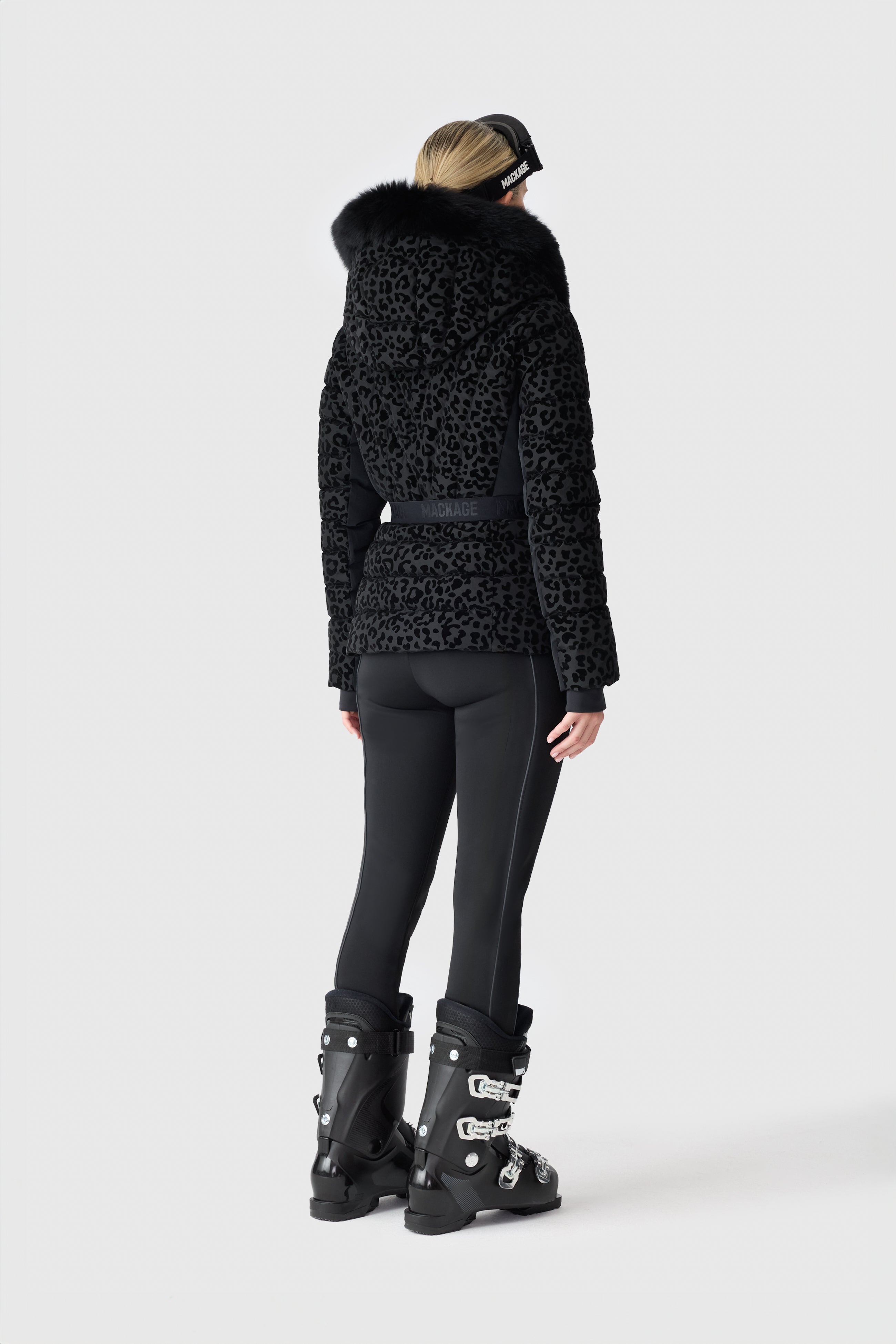 ELITA-BXFLP Down Ski Jacket With Flocked Shell for Women | Mackage® US