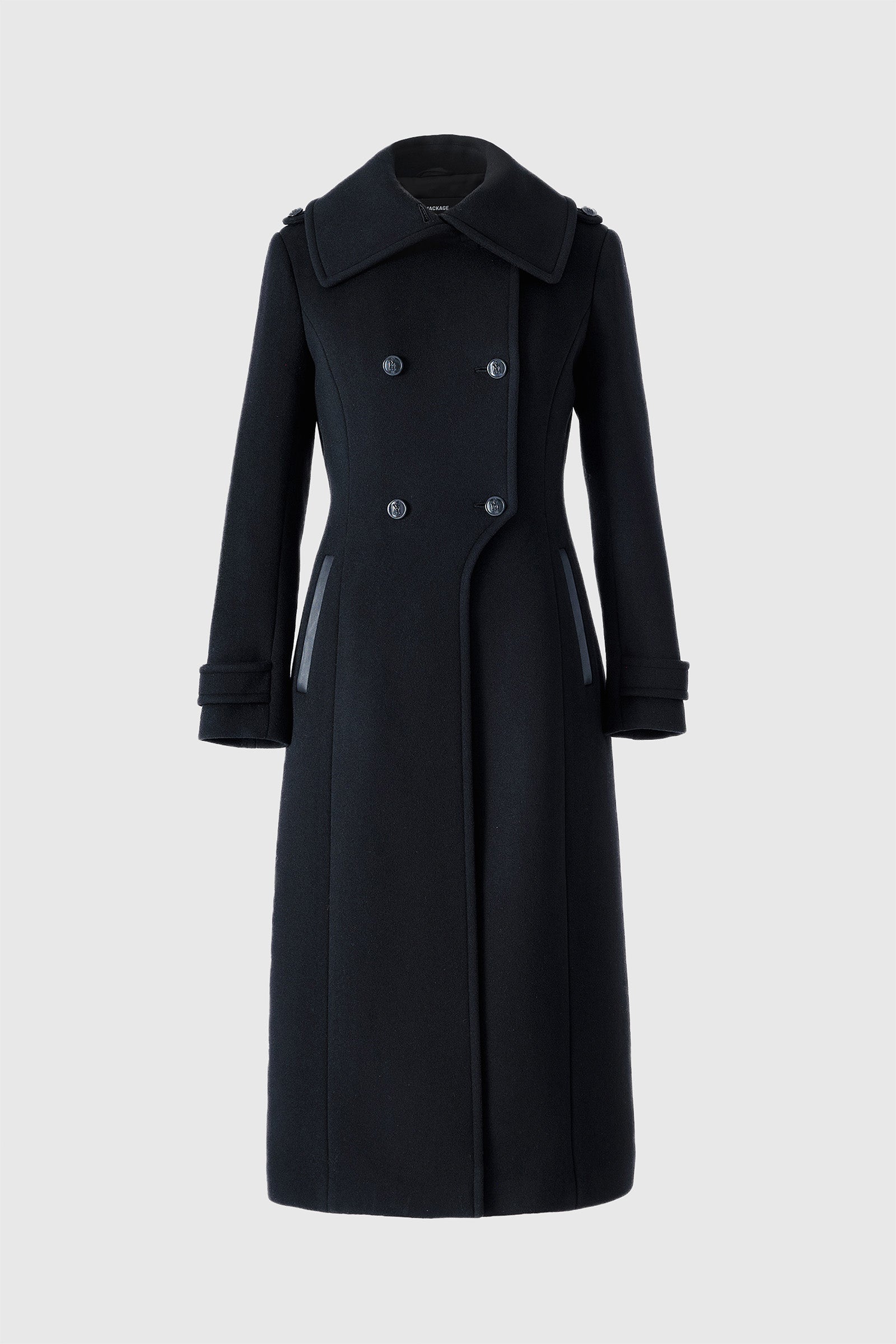 MACKAGE メルトンコート MACKAGE メルトンコート MOLESKIN REVERSIBLE TRENCH COAT(S Navy): S