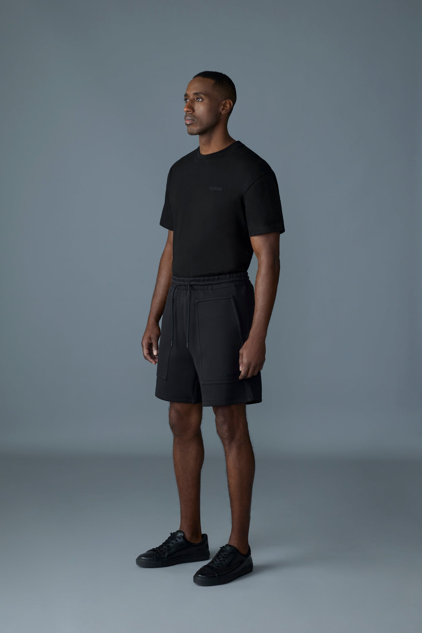 hiro3317　MACKAGE ELWOOD-R ELWOOD-R - Double-Face Jersey Shorts for Men | Mackage® US