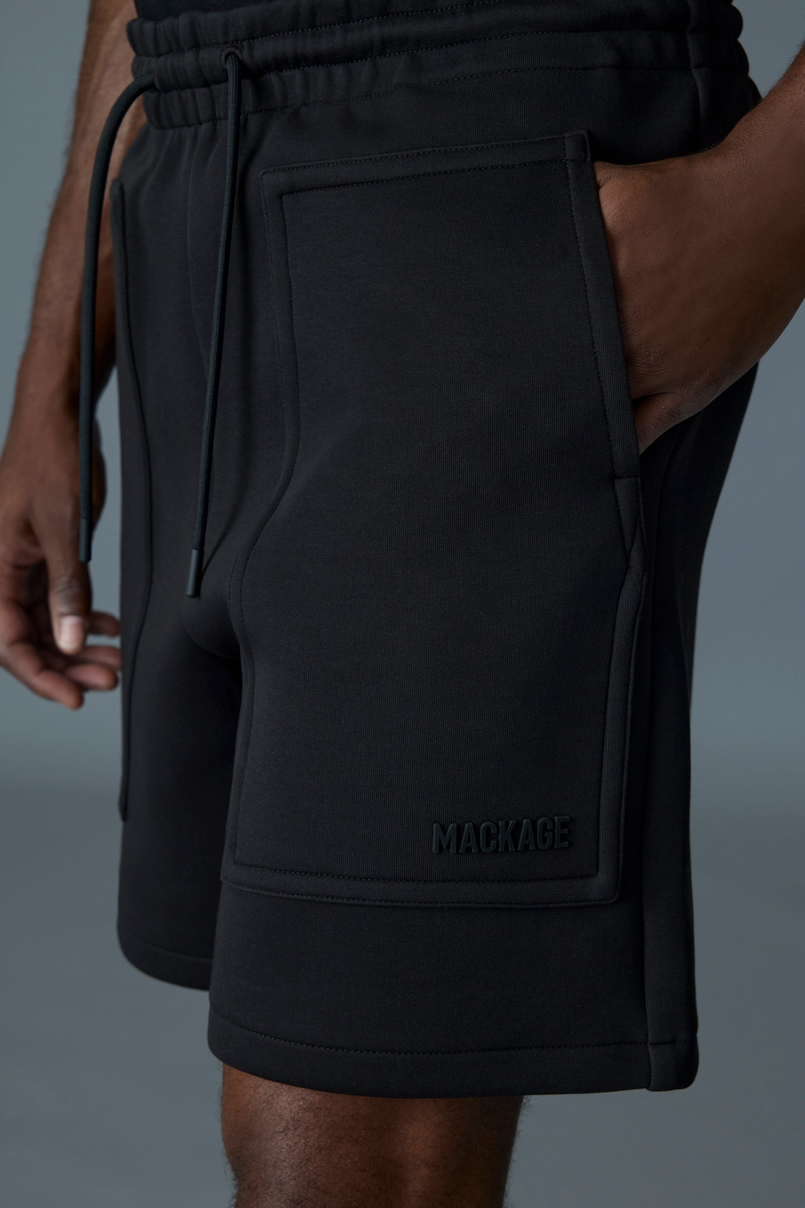 新品　MACKAGE ELWOOD-R Elwood-R, Double-Face Jersey Shorts | Mackage® US