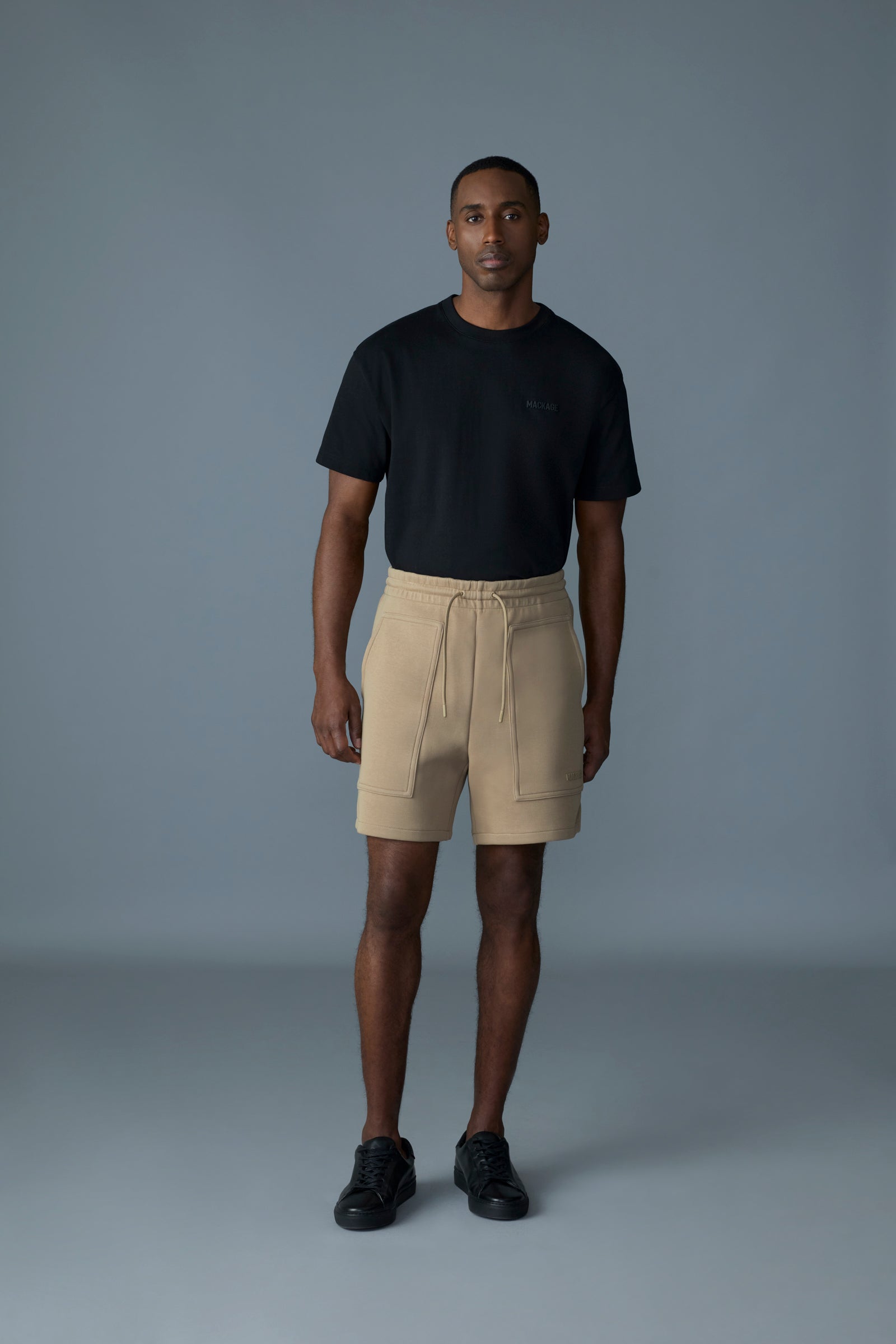 ELWOOD-R - Double-Face Jersey Shorts for Men | Mackage® US