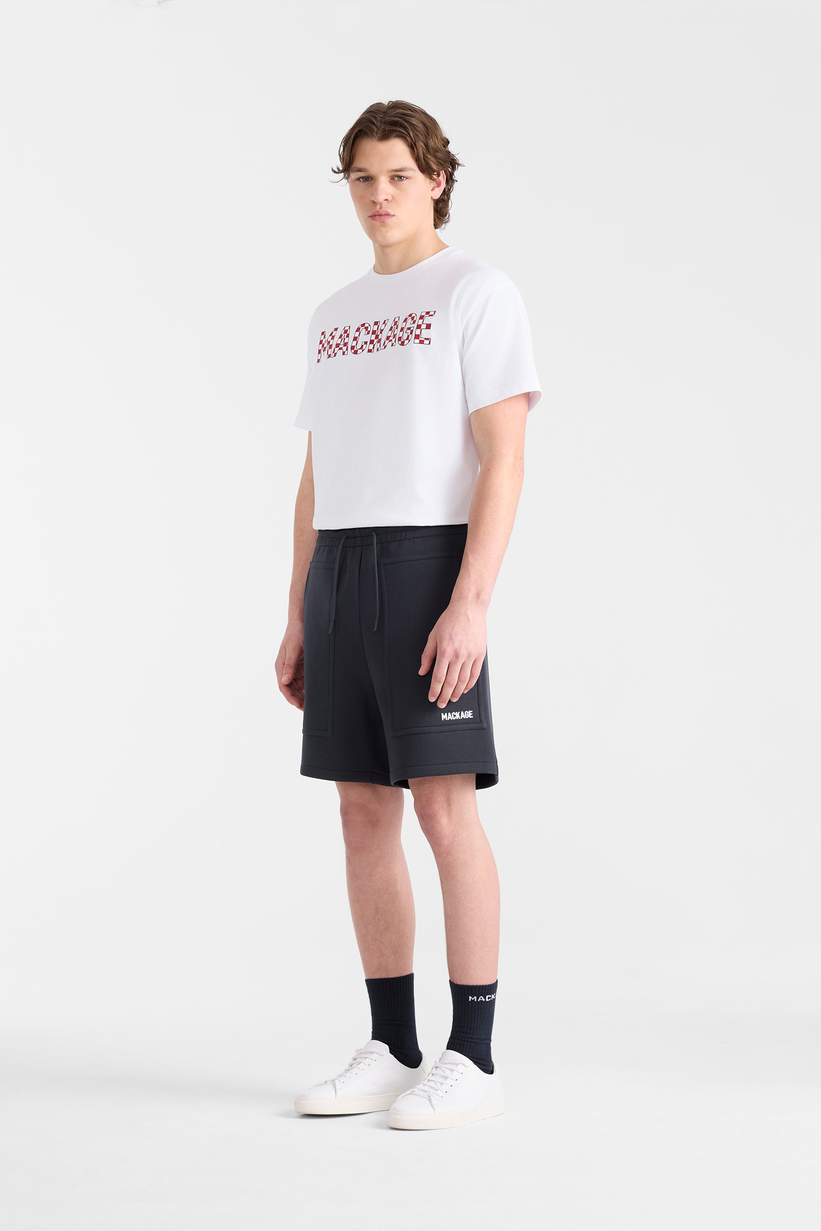 ELWOOD-R - Double-Face Jersey Shorts for Men | Mackage® US