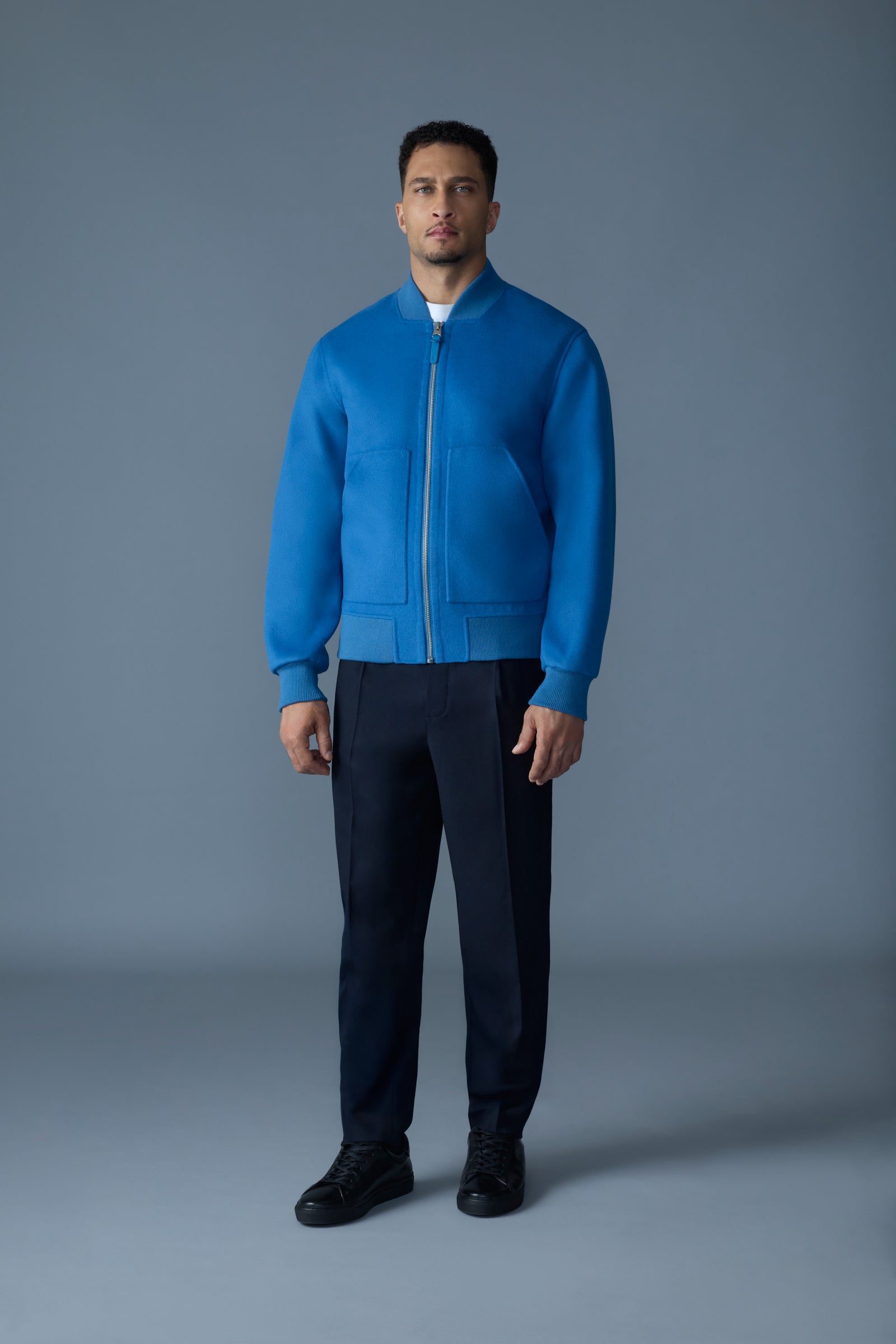 EMILIO-W - Wool Bomber Jacket for Men | Mackage® US
