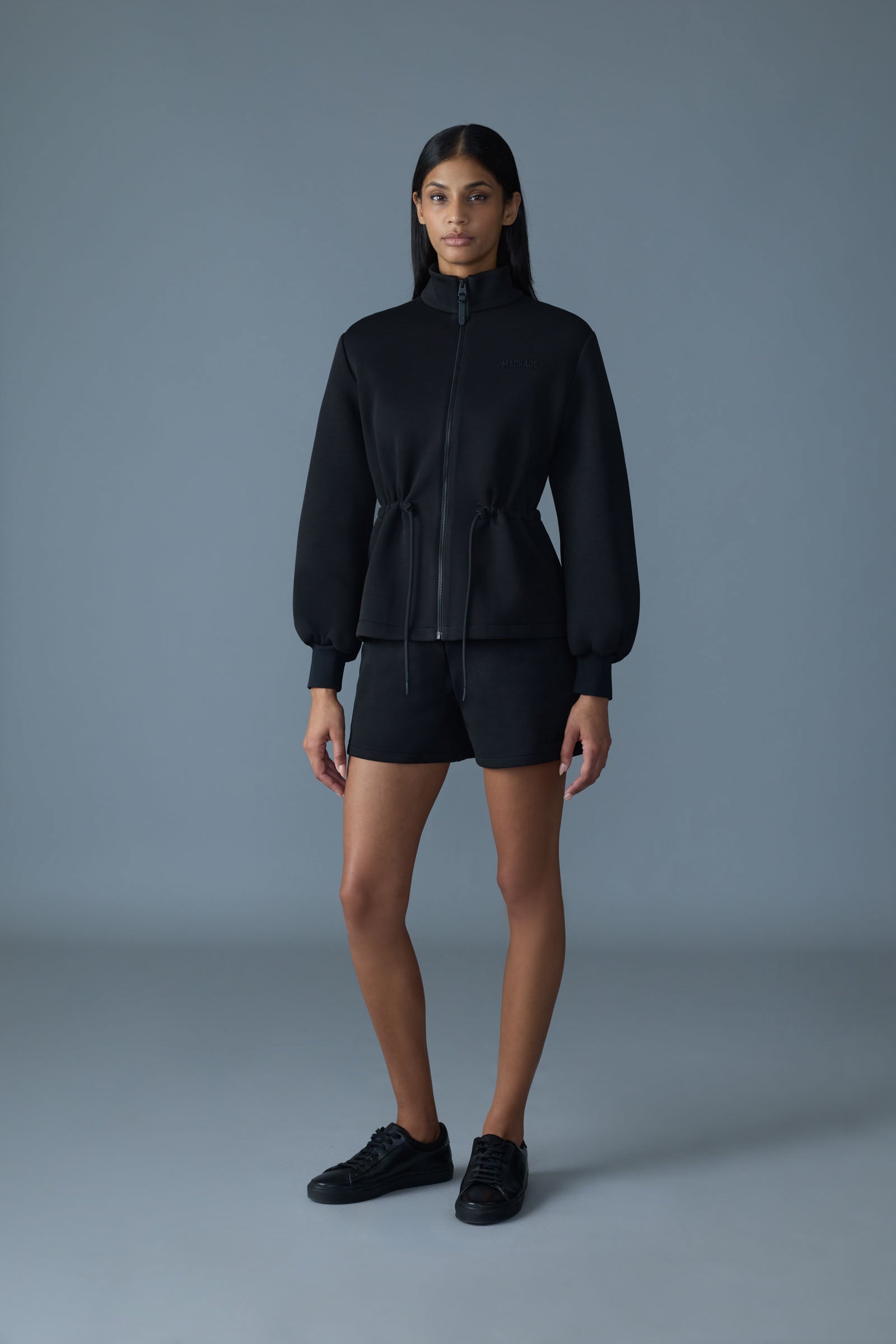 FINOLA-Z Lightweight Jacket With Balloon Sleeves for Women