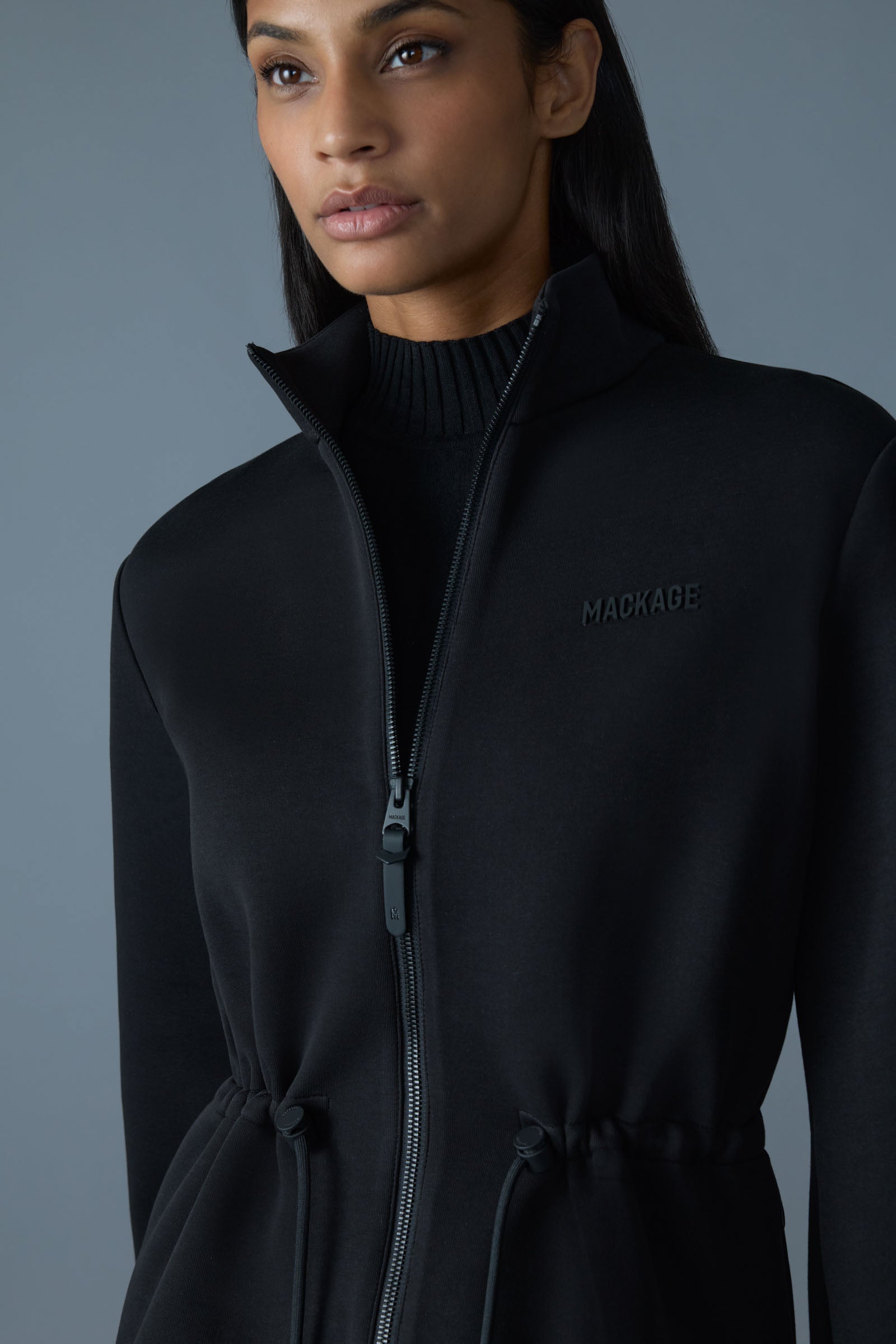 FINOLA-Z Lightweight Jacket With Balloon Sleeves for Women