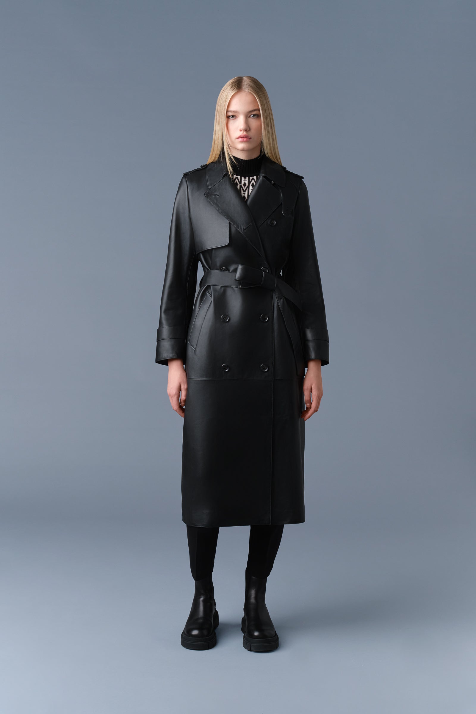 GAEL-V Double-Breasted Trench for Women | Mackage® US