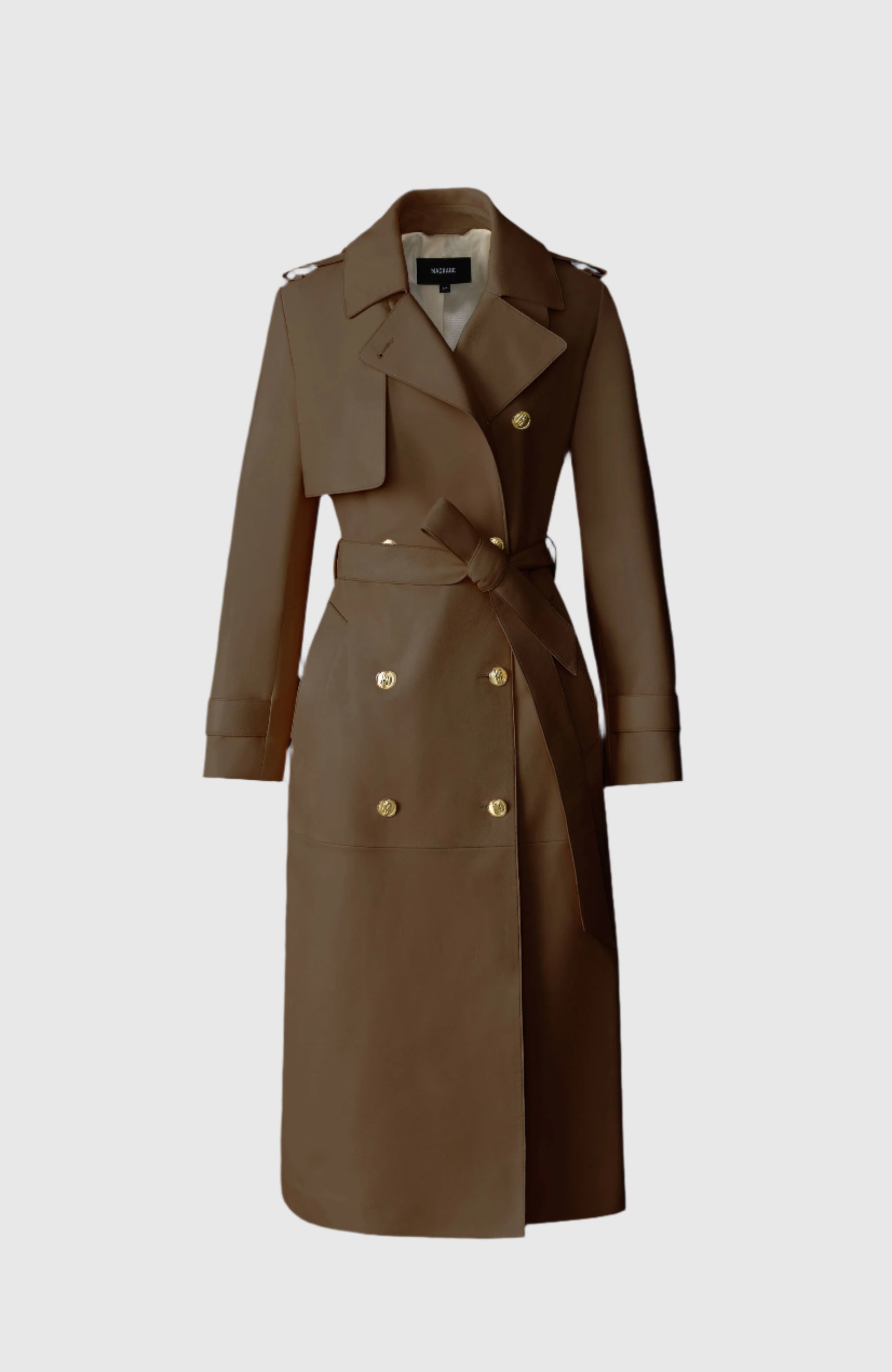 GAEL-V Double-Breasted Trench for Women Mackage US