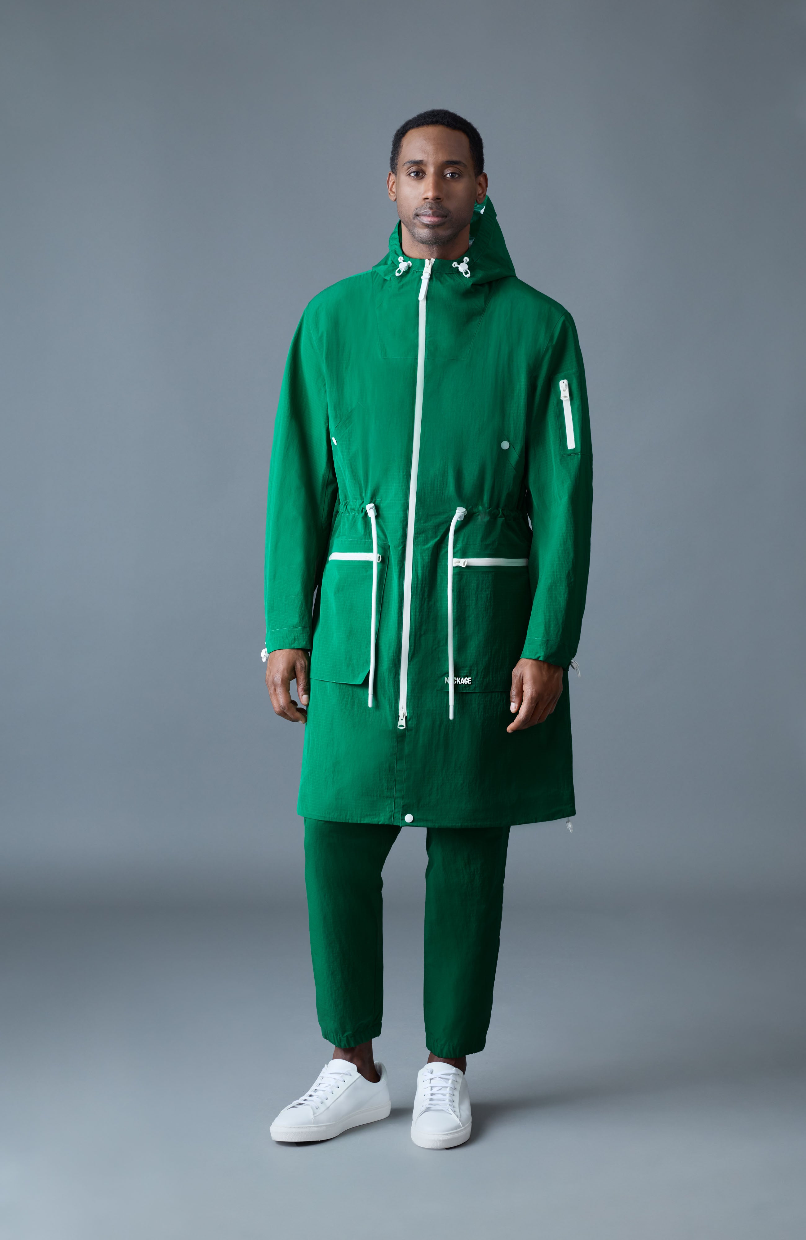 Gage, Long Shell Parka Jacket | Mackage® US
