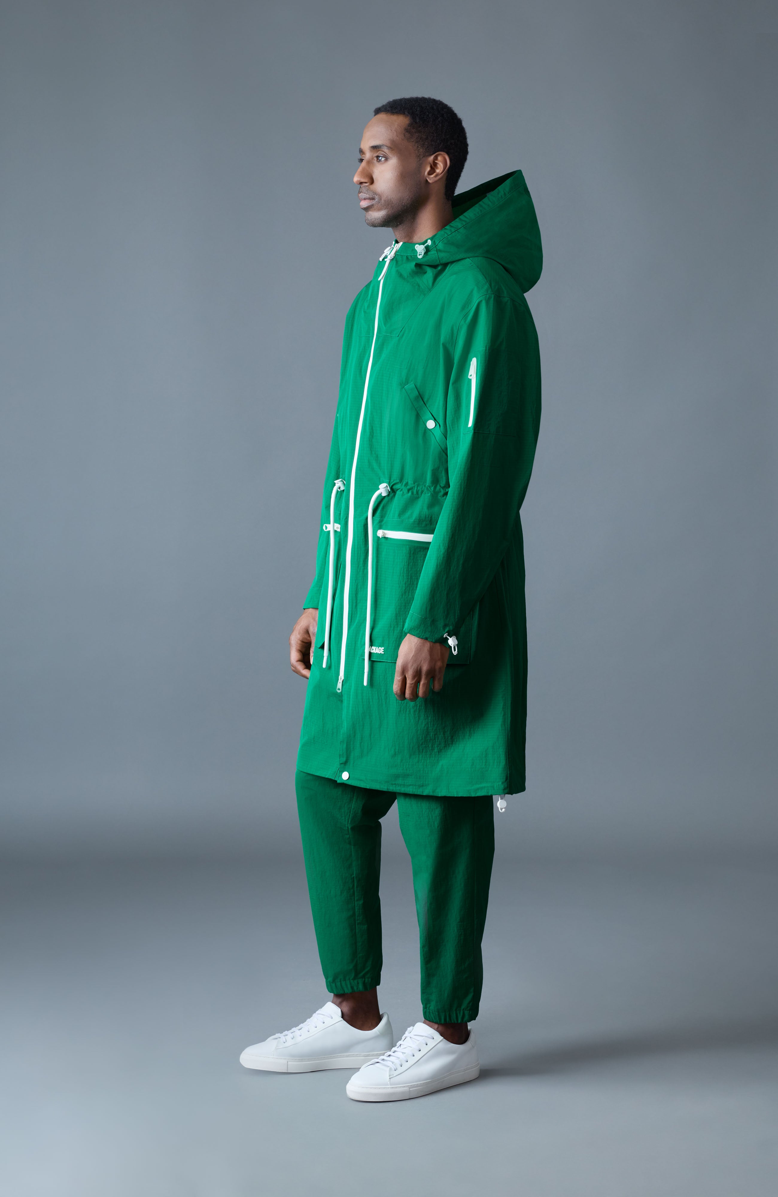 Gage, Long Shell Parka Jacket | Mackage® US