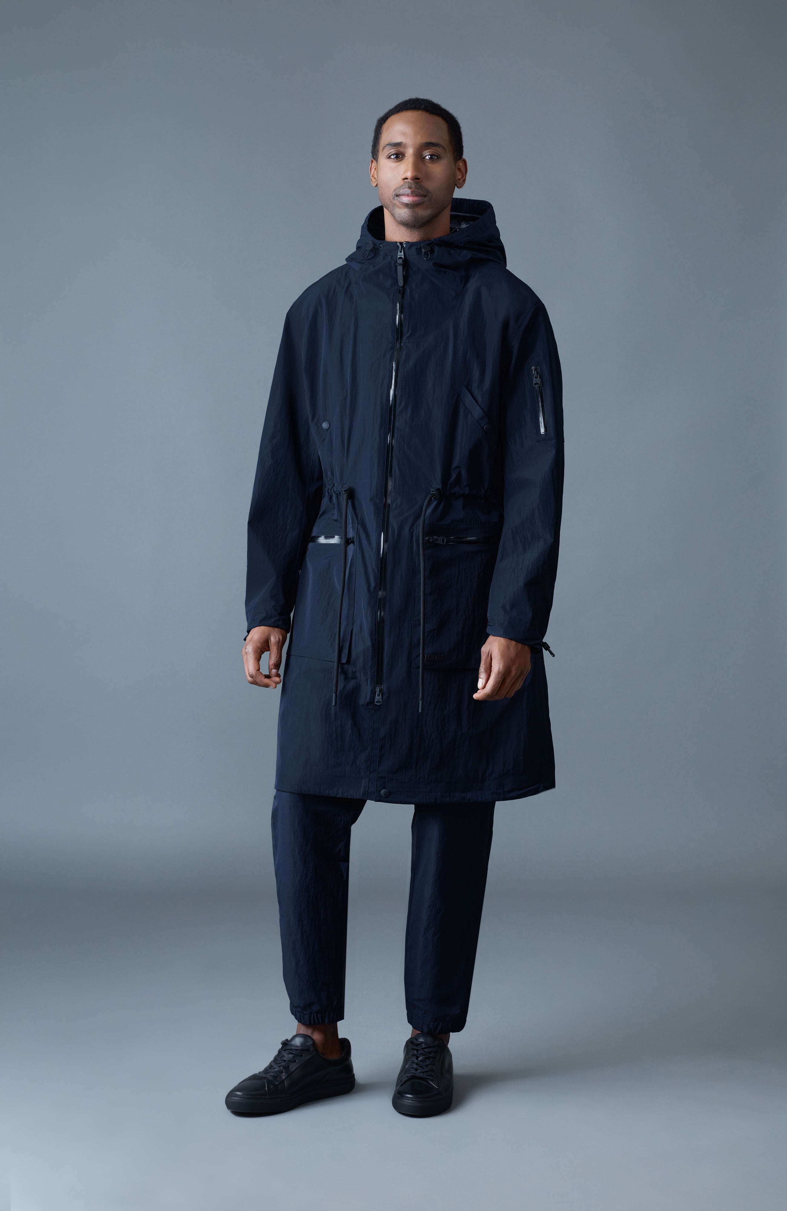 Gage, Long Shell Parka Jacket | Mackage® US