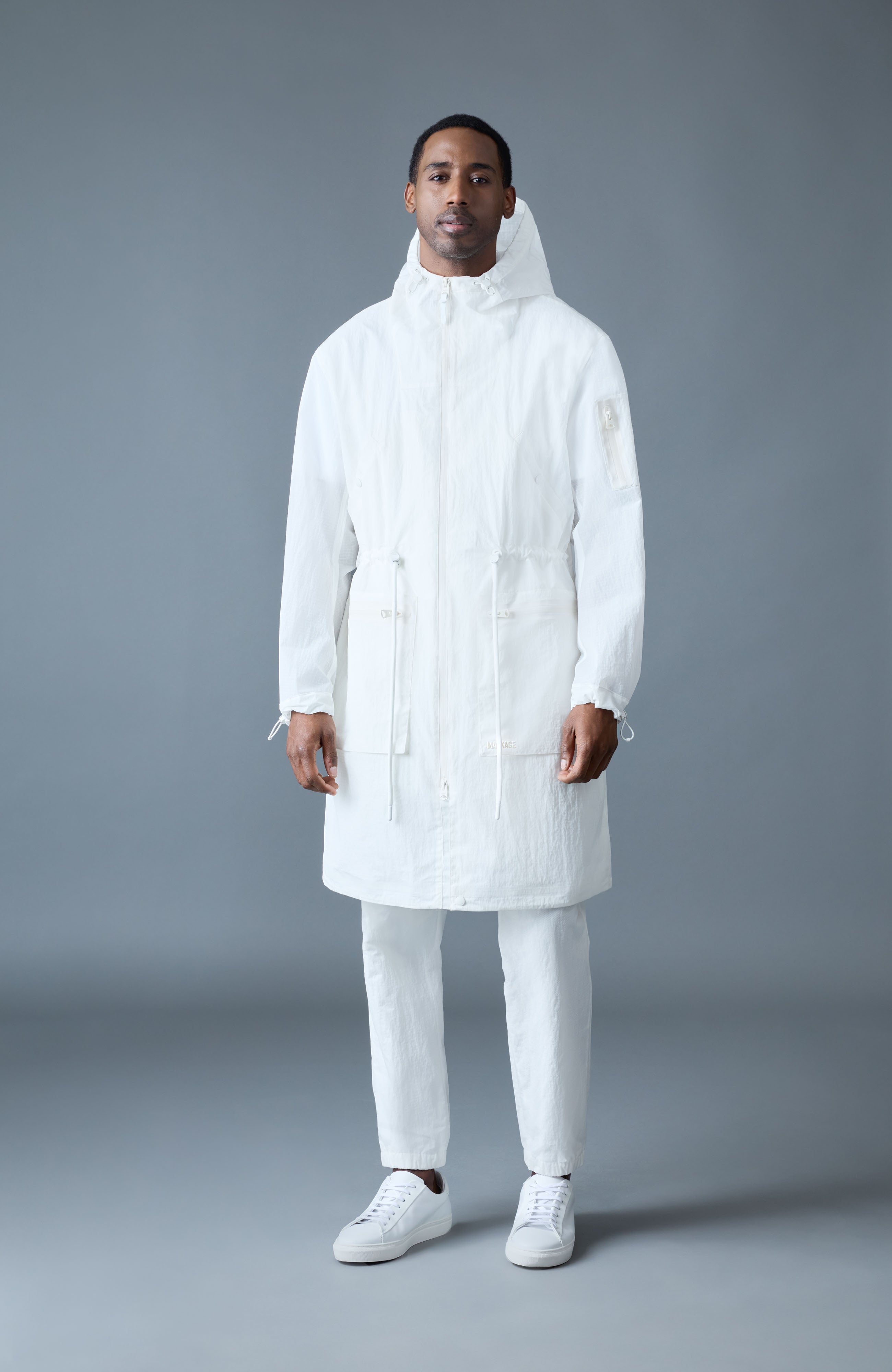 Gage, Long Shell Parka Jacket | Mackage® US