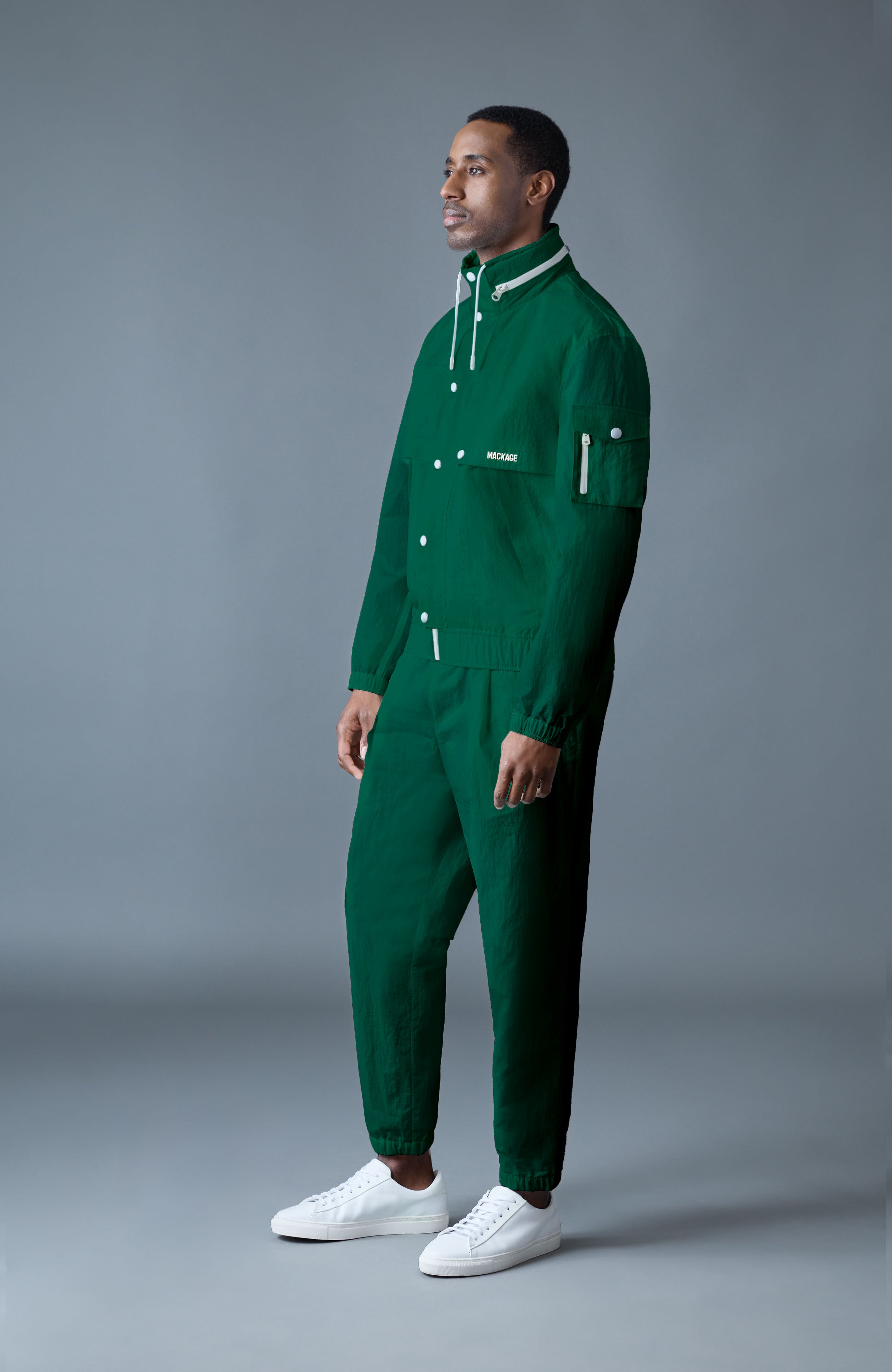 Garrett, Ristop Stand Collar Jacket | Mackage® US