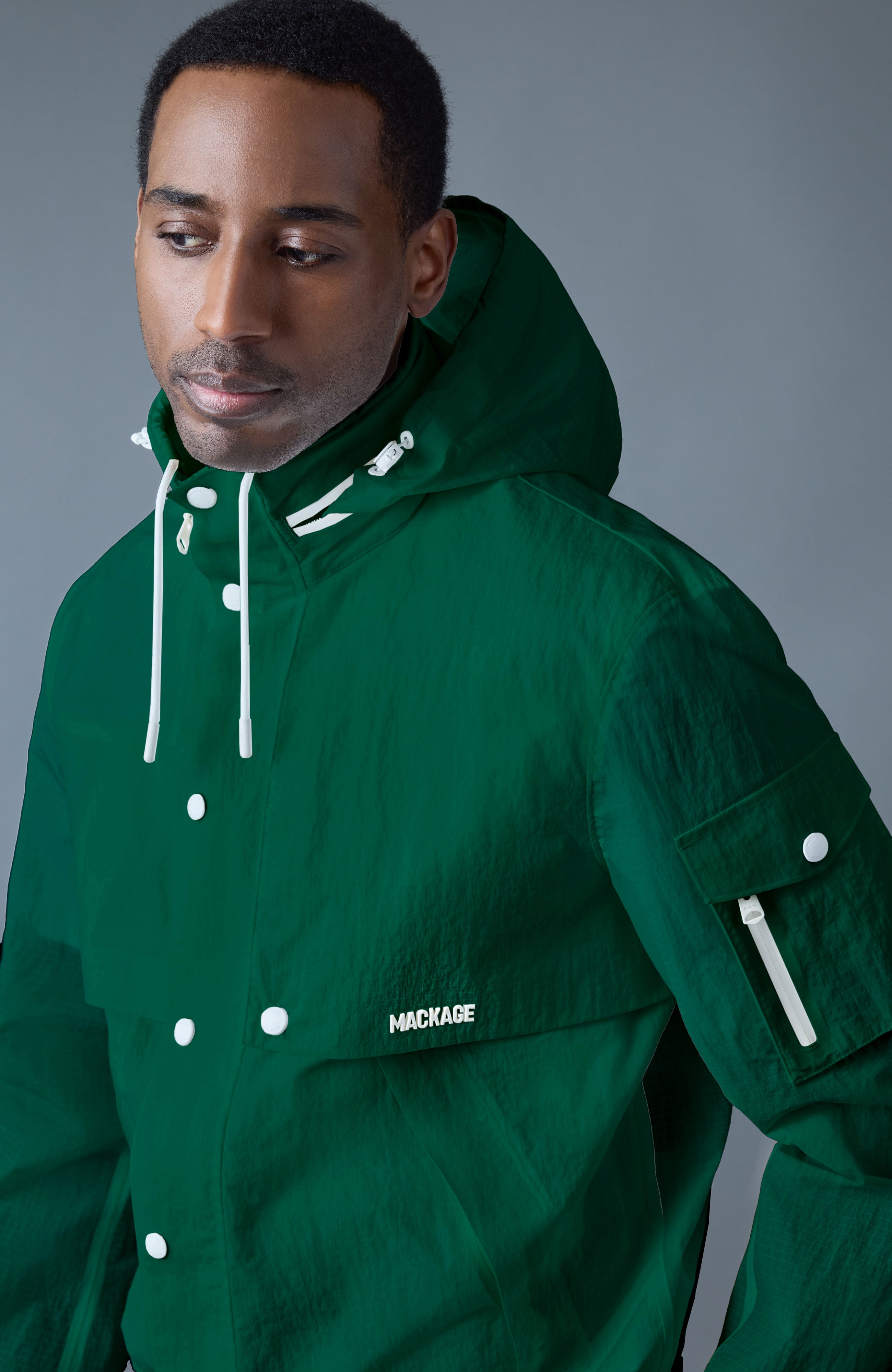 Garrett, Ristop Stand Collar Jacket | Mackage® US