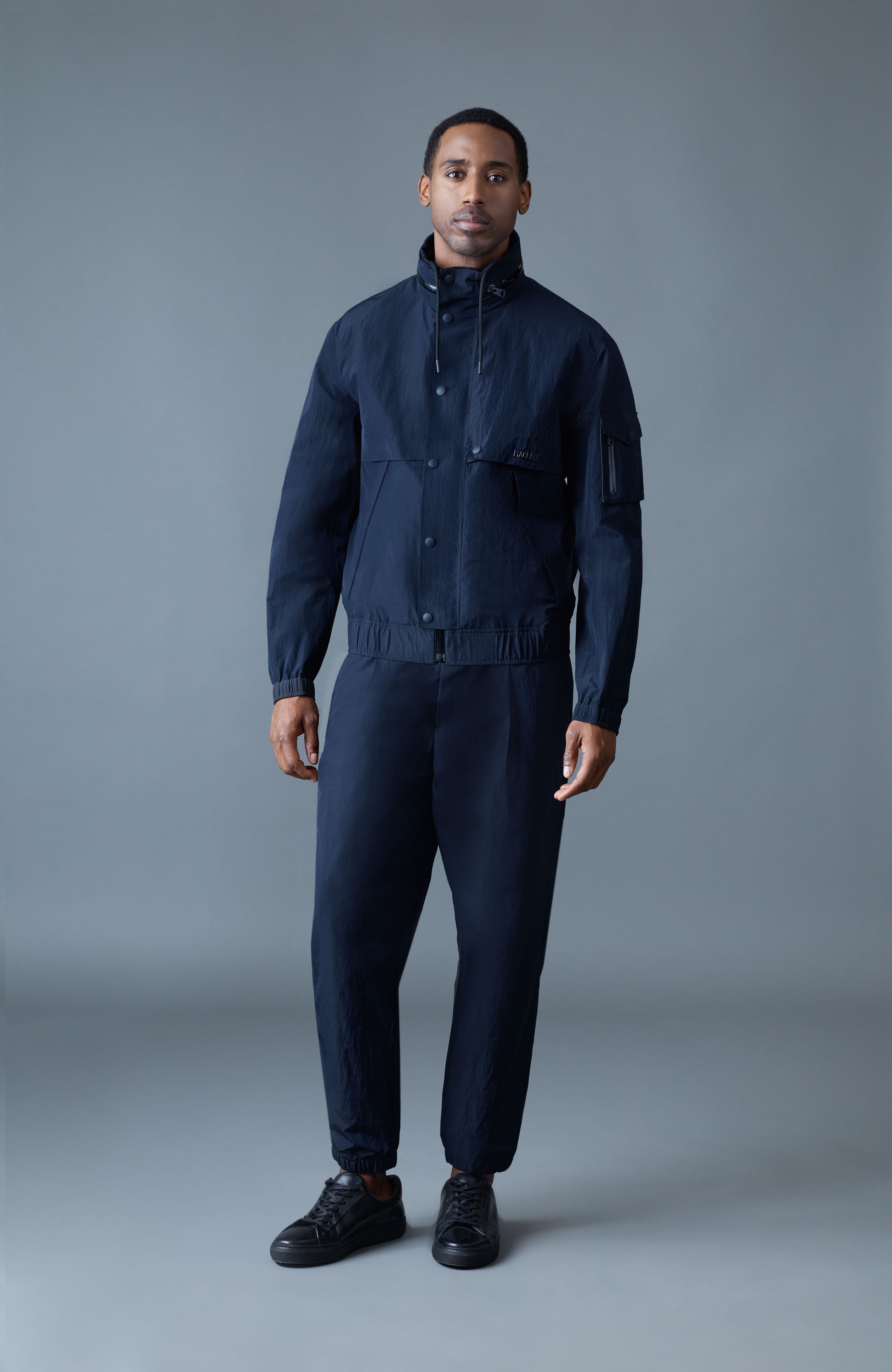 Garrett, Ristop Stand Collar Jacket | Mackage® US