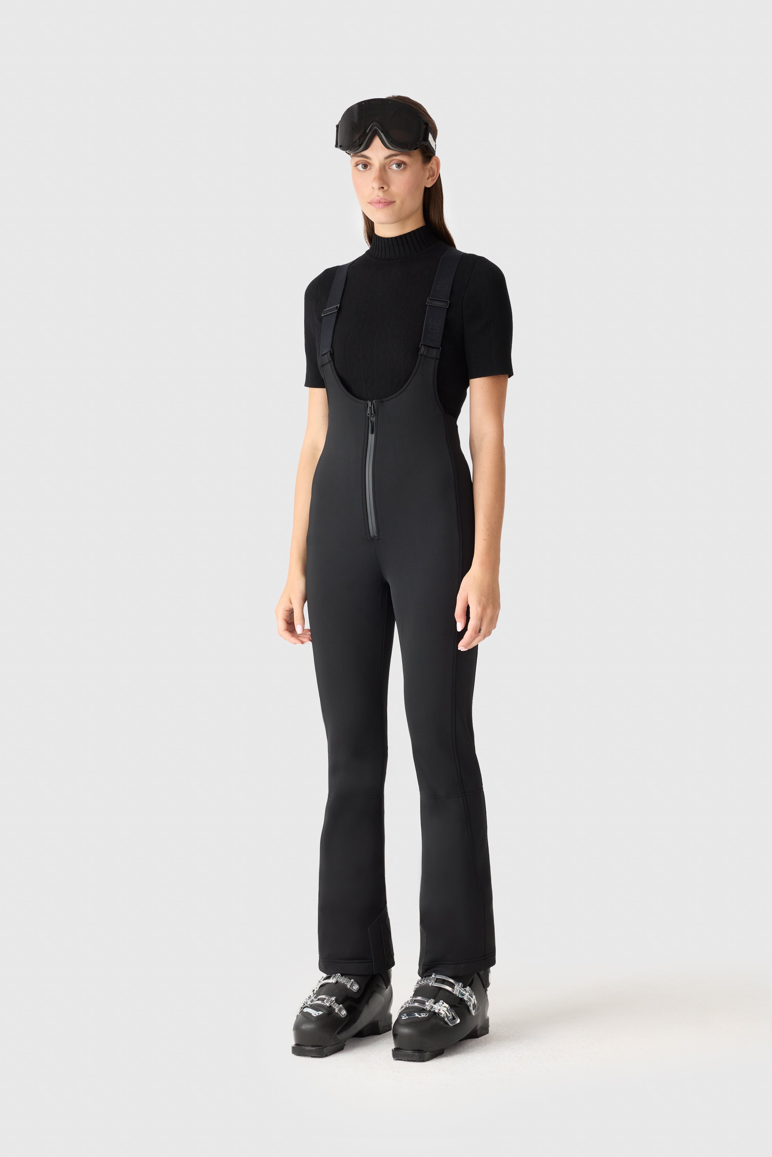 GIA-R fitted ski pants with suspenders for Women | Mackage® US