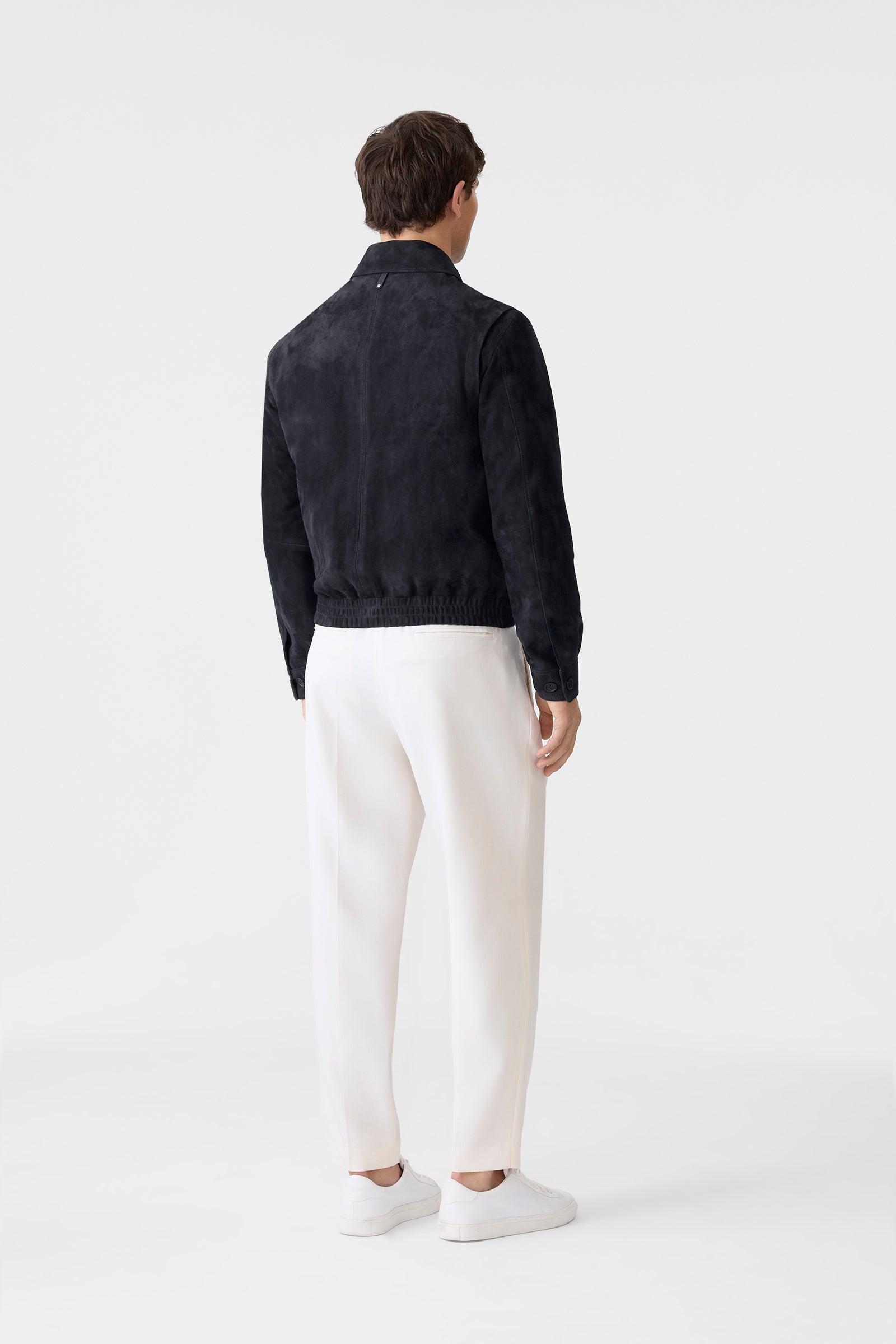 GIOVANNI-SU Suede Bomber Jacket for Men | Mackage® US