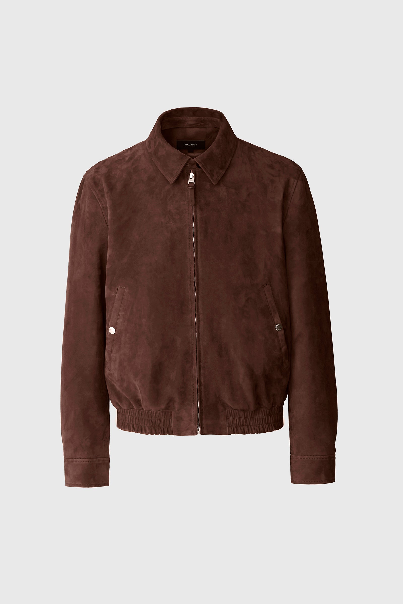 クーティープロダクションズ23AW SUEDE MONTE CARLOジャケット GIOVANNI-SU Suede Bomber Jacket for Men | Mackage® US