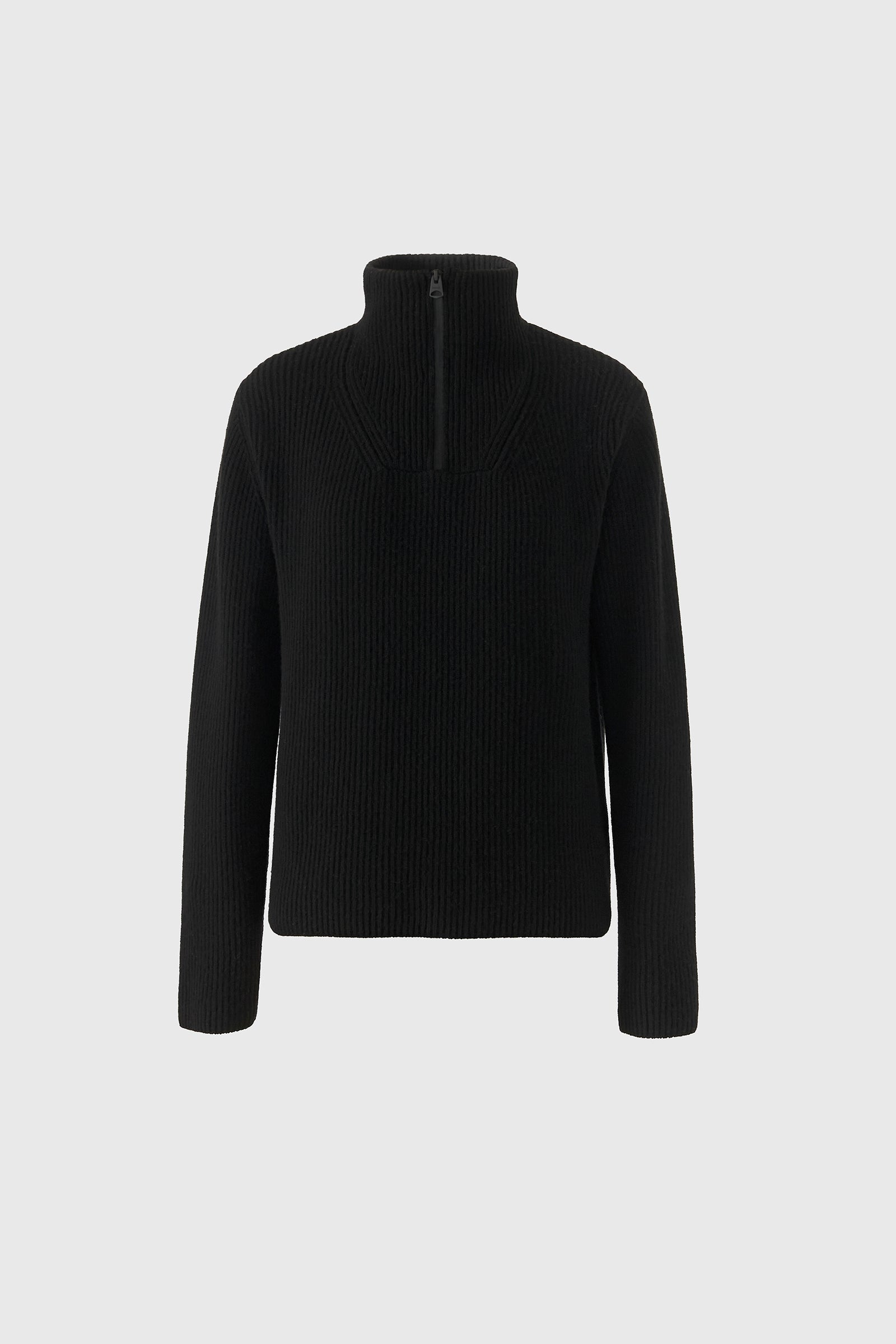 GLADYS Sweater Knit Half-Zip Pullover for Women | Mackage US