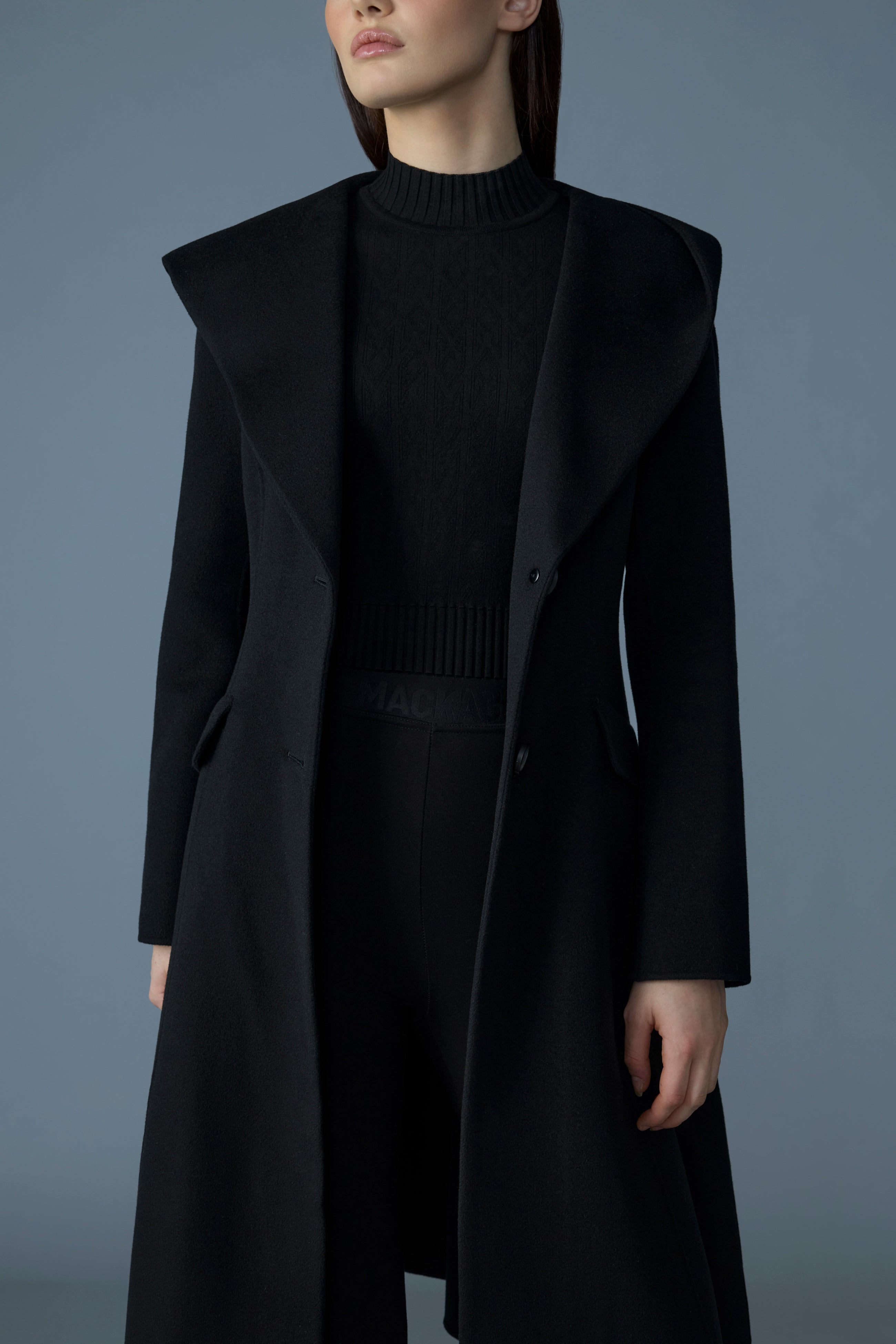 ●MACKAGE●GLORIA グロリア ハンドメイド ウールコート Gloria, Handmade Wool Blend Coat | Mackage® US