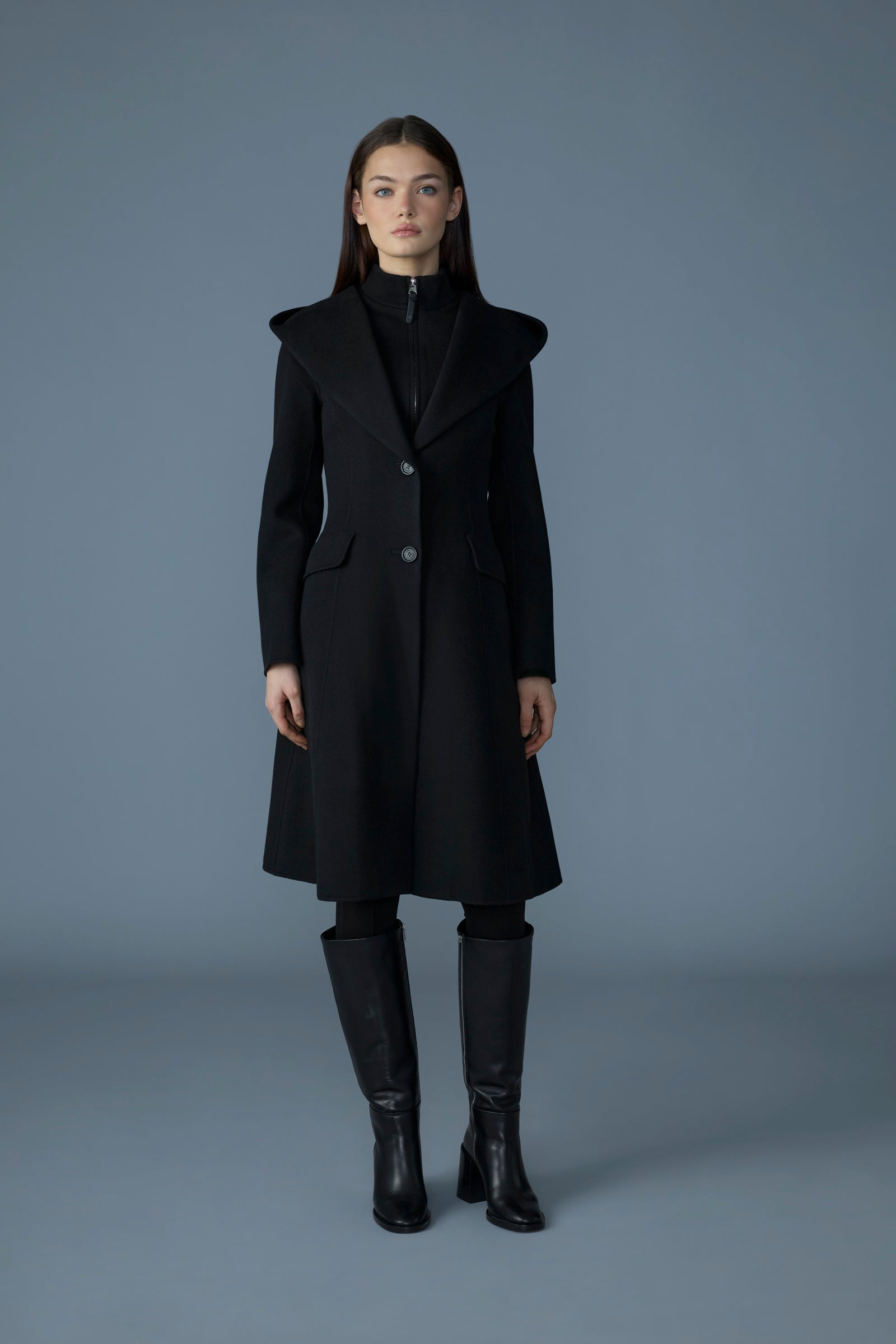 GLORIA - Handmade Wool Blend Coat for Women | Mackage® US